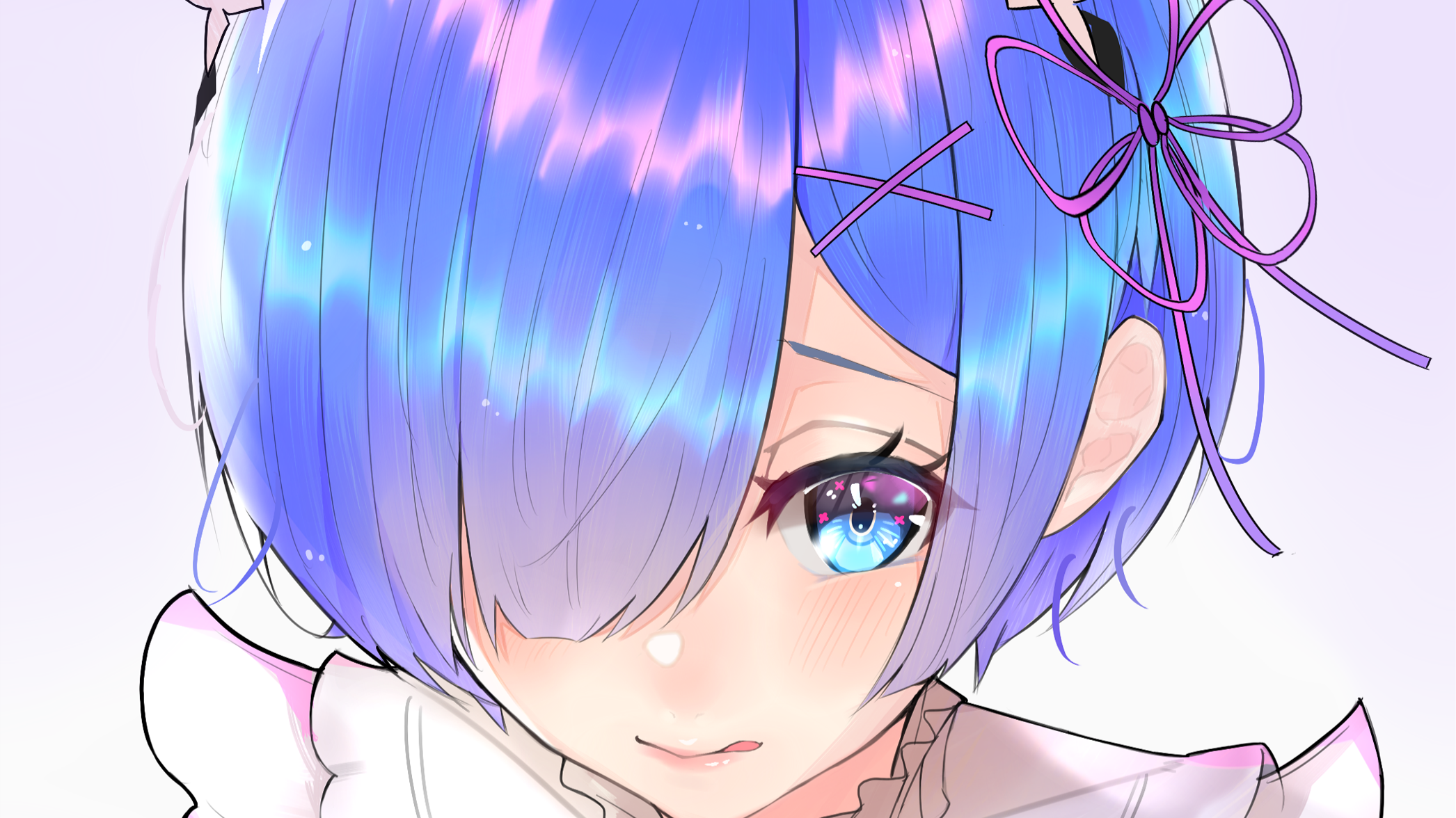 Rem from Re:Zero HD Wallpaper