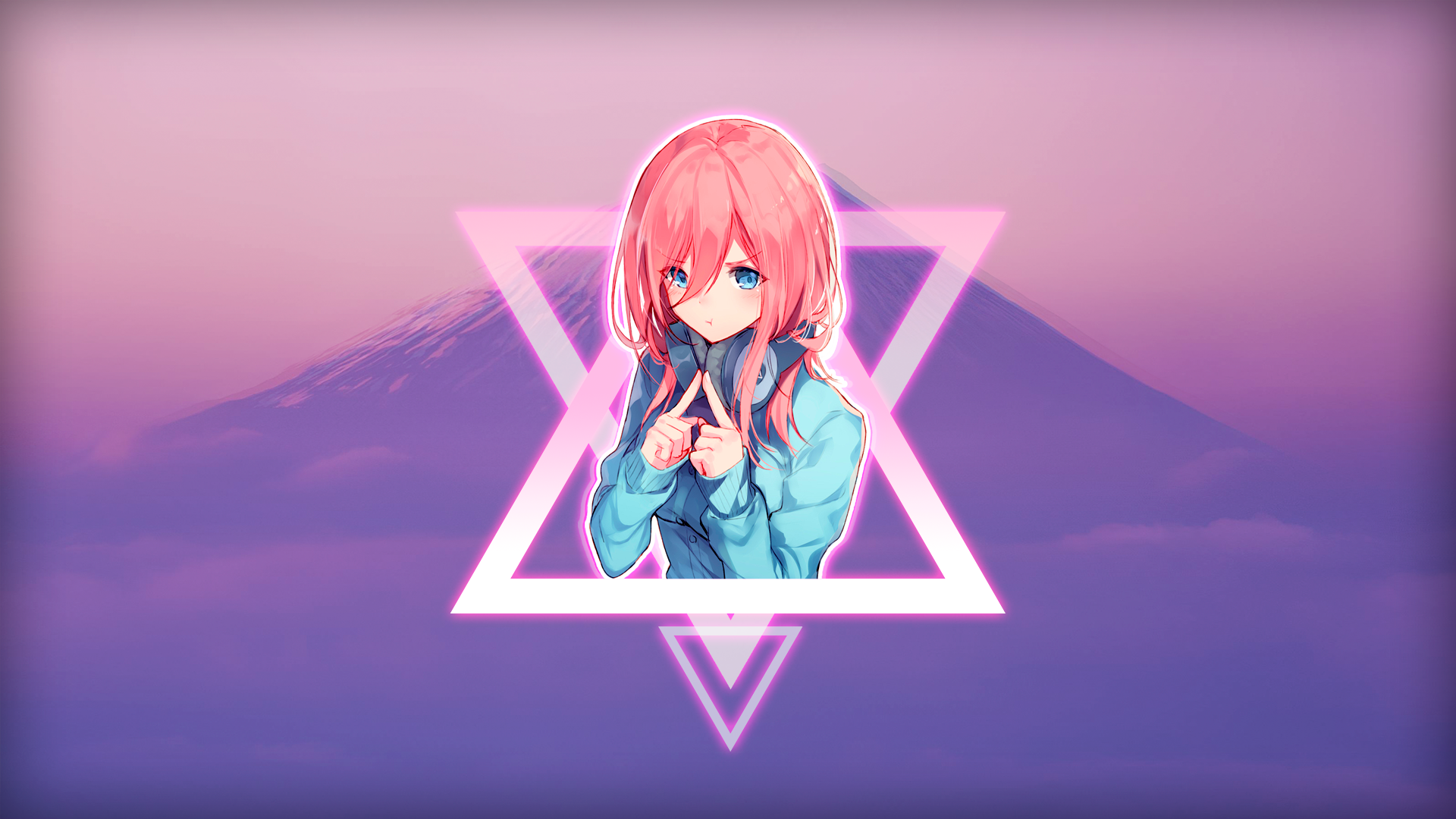 Miku Nakano from The Quintessential Quintuplets HD Wallpaper