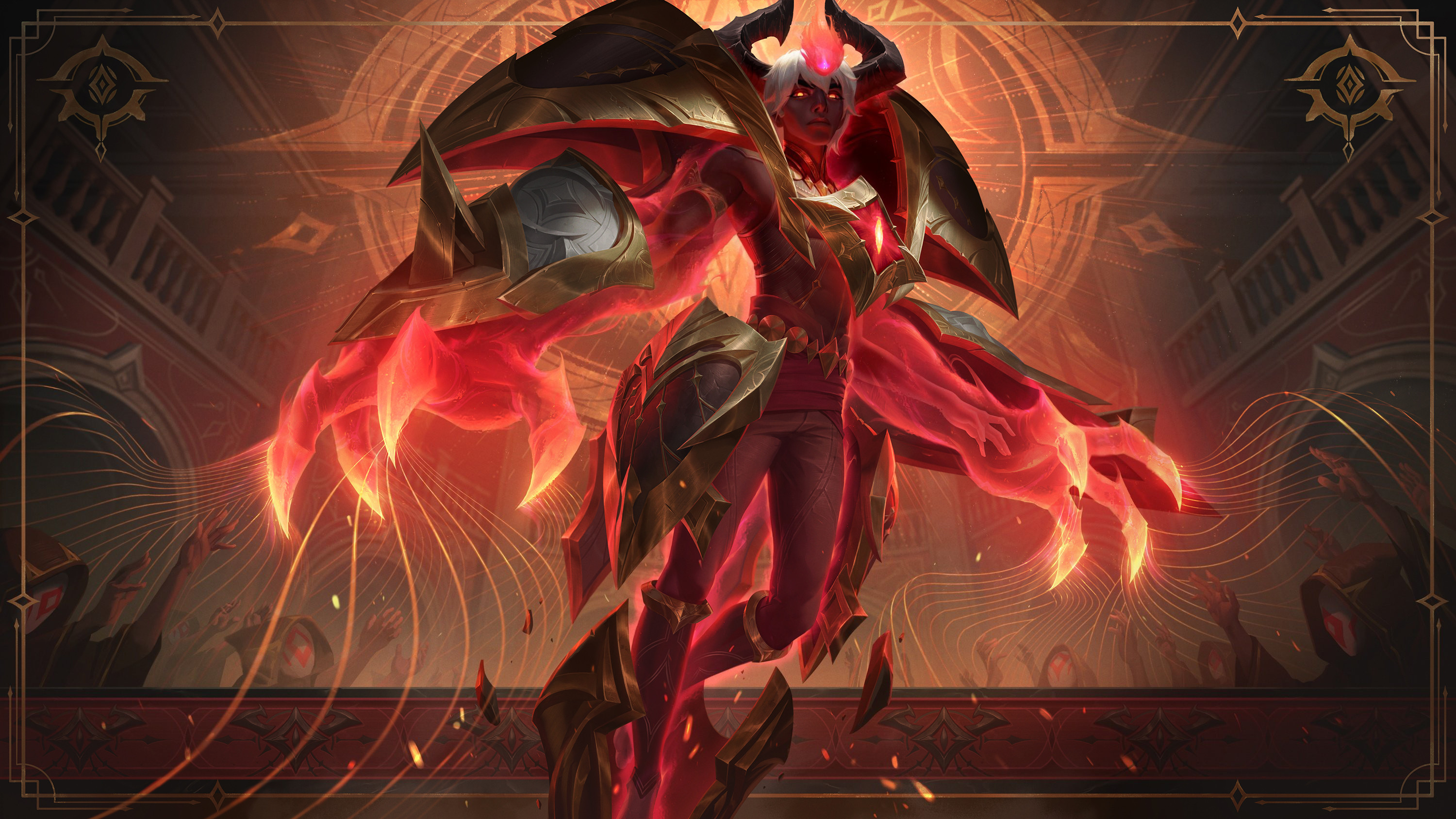Arcana Xerath from League of Legends HD Wallpaper