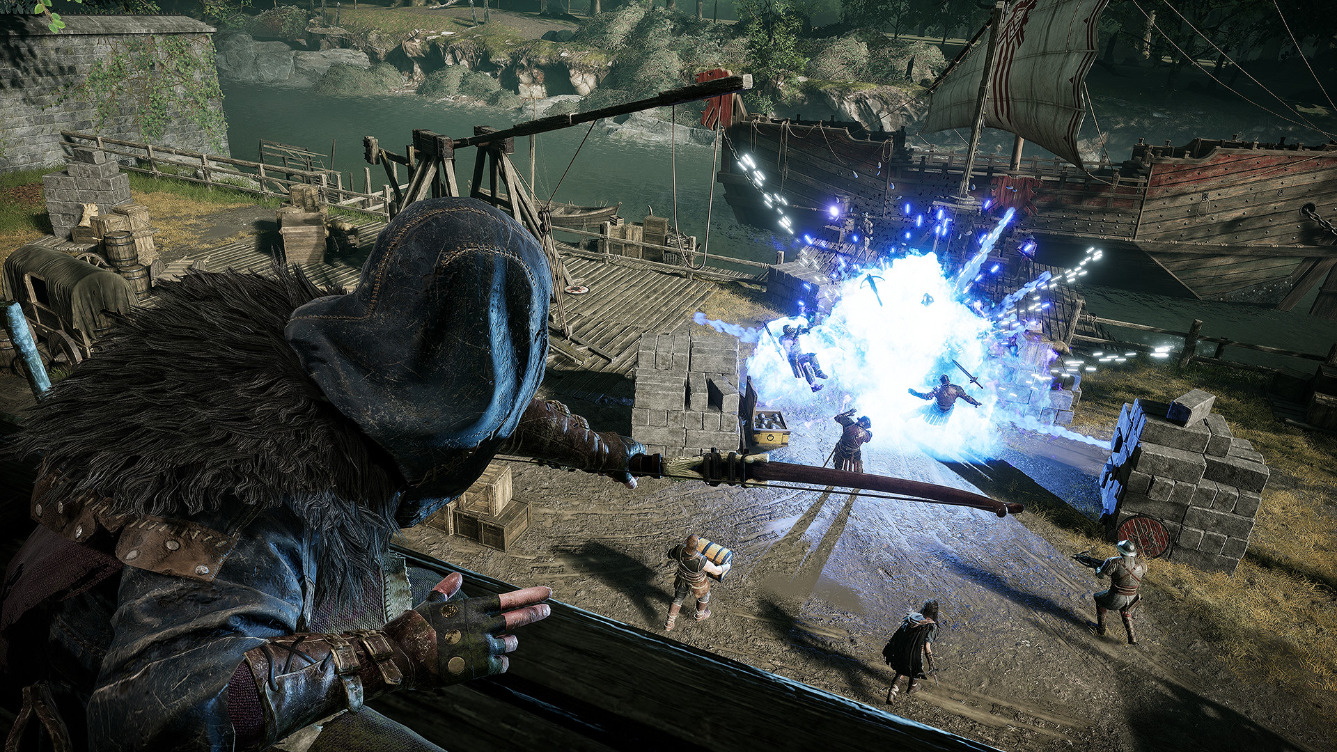 Hood: Outlaws and Legends combat scene HD Wallpaper