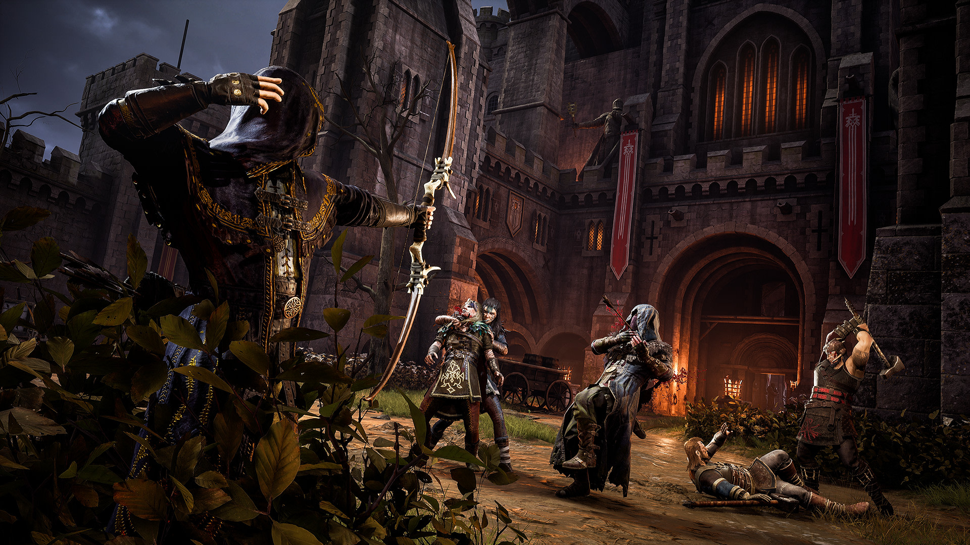 Hood: Outlaws & Legends characters in battle HD Wallpaper