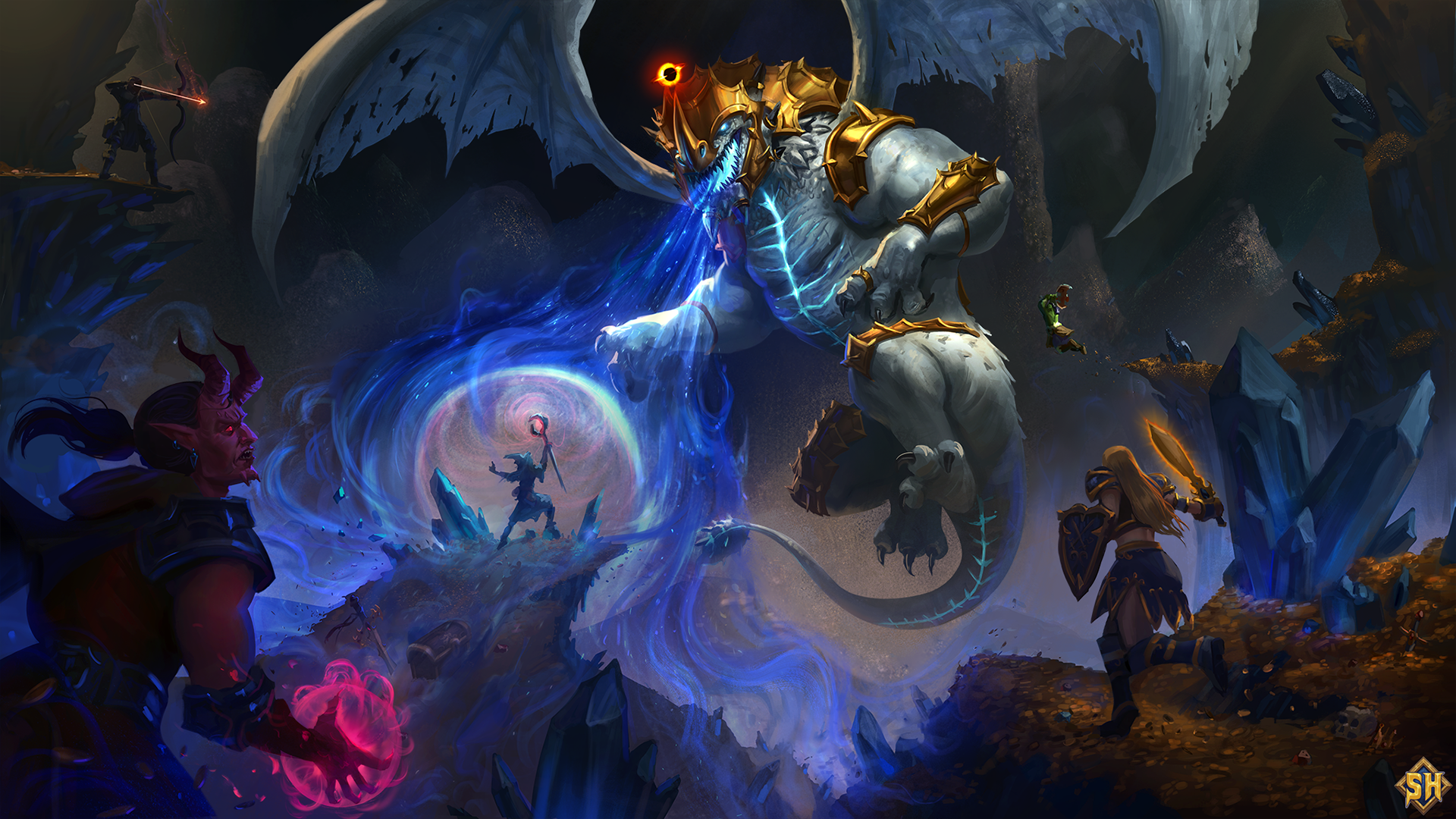 Scars Of Honor: Dragon Battle HD Wallpaper