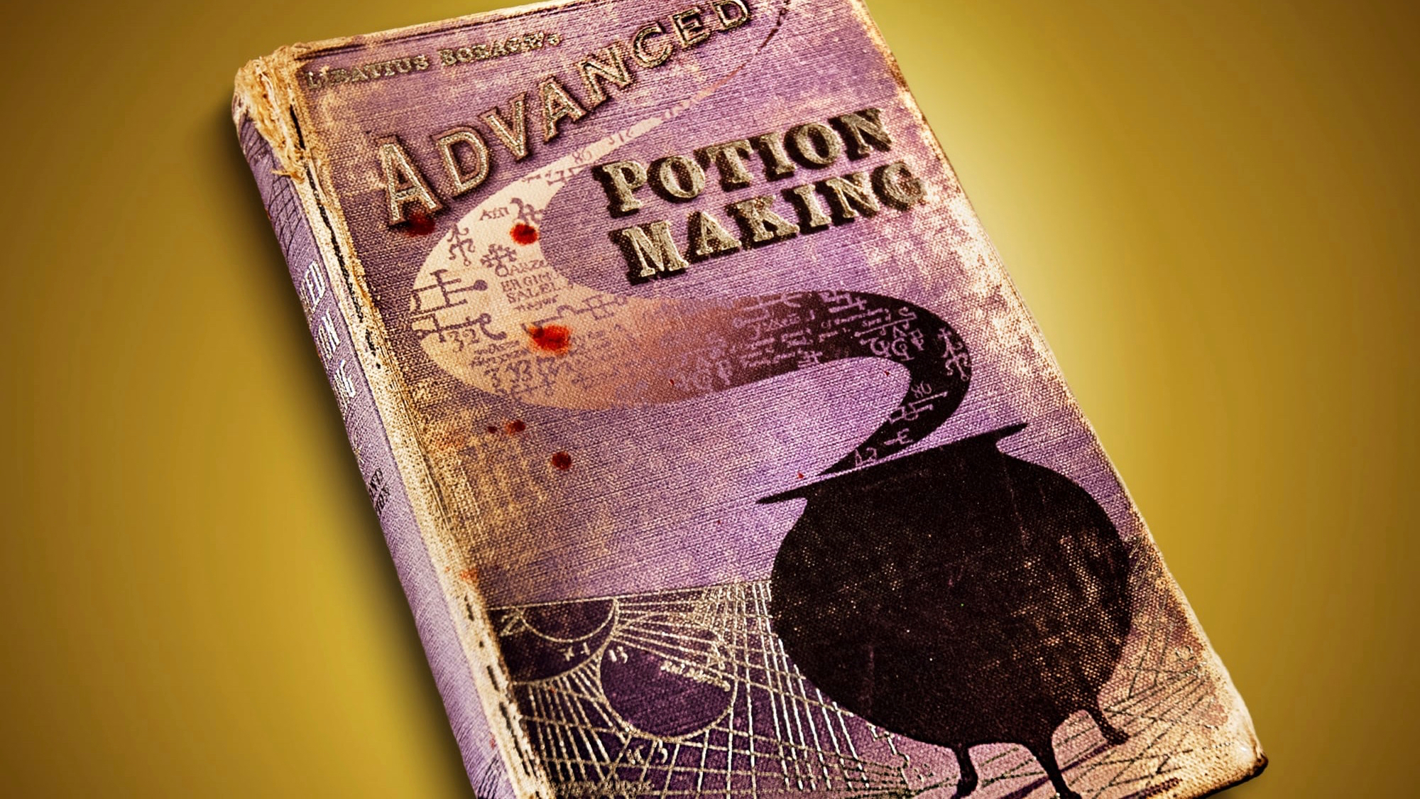 Advanced Potion Making Book from Harry Potter HD Wallpaper
