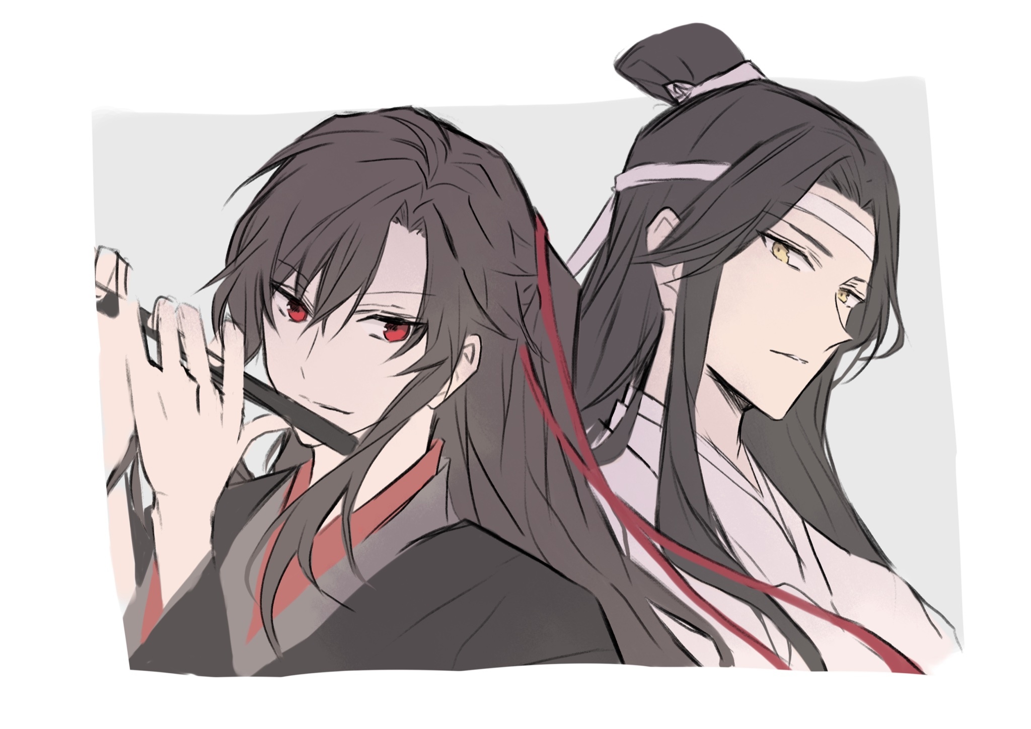 Wei Wuxian and Lan Wangji from Mo Dao Zu Shi HD Wallpaper