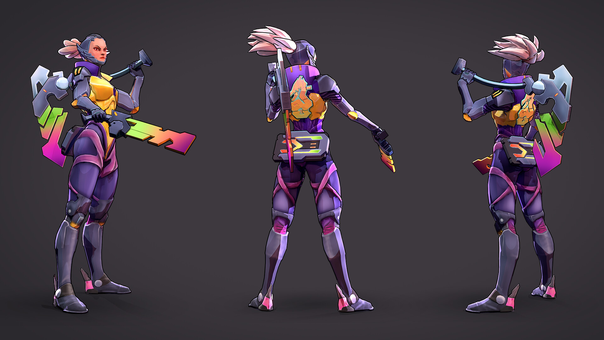 Akali from League of Legends character model HD Wallpaper