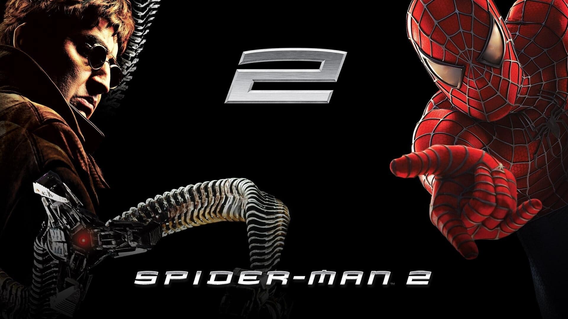 Spider-Man 2 Poster with Doctor Octopus and Spider-Man HD Wallpaper