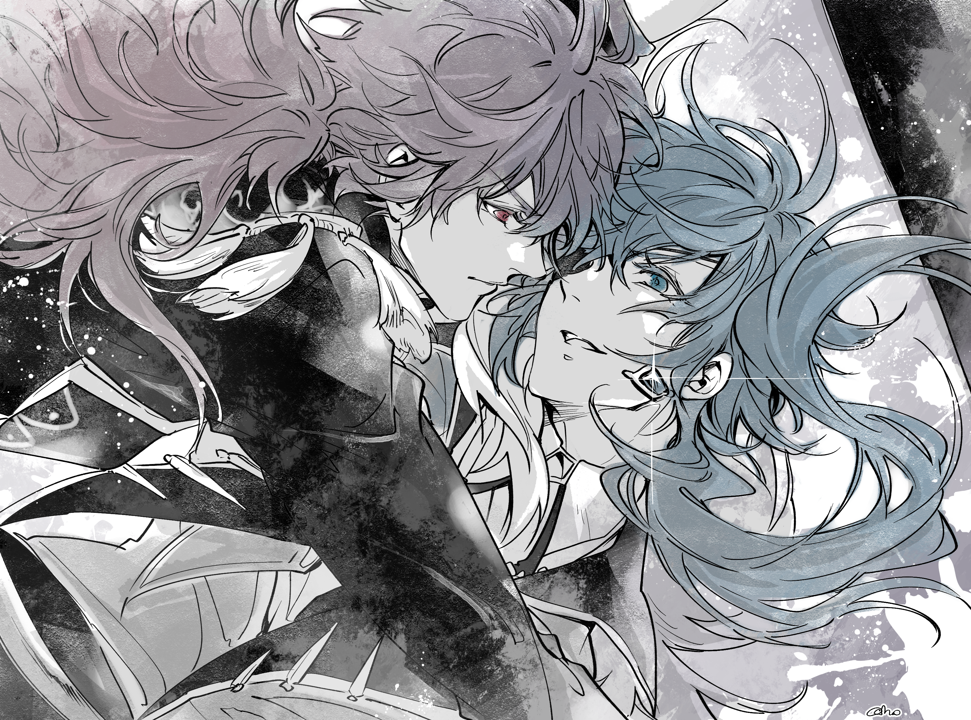 Kaeya and Diluc from Genshin Impact HD Wallpaper