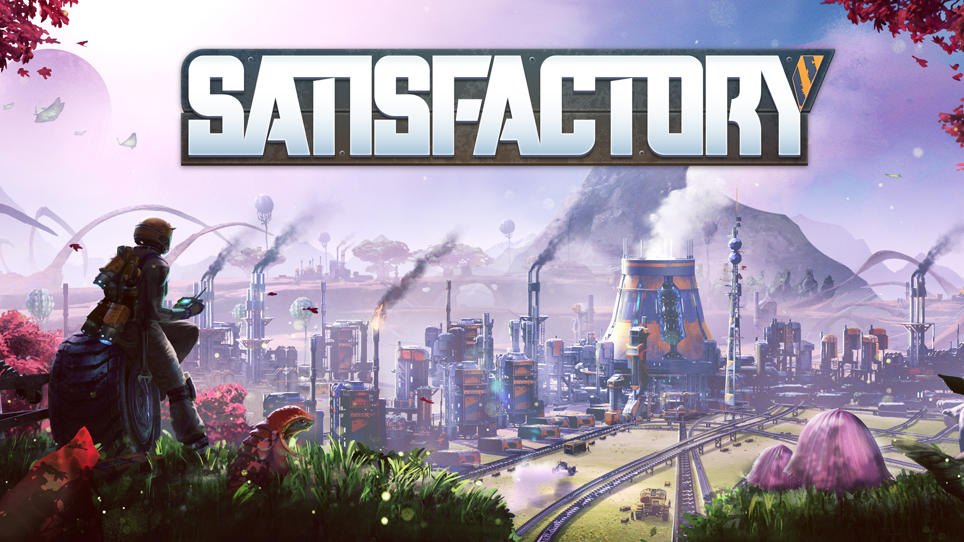 Satisfactory Game Title Screen HD Wallpaper