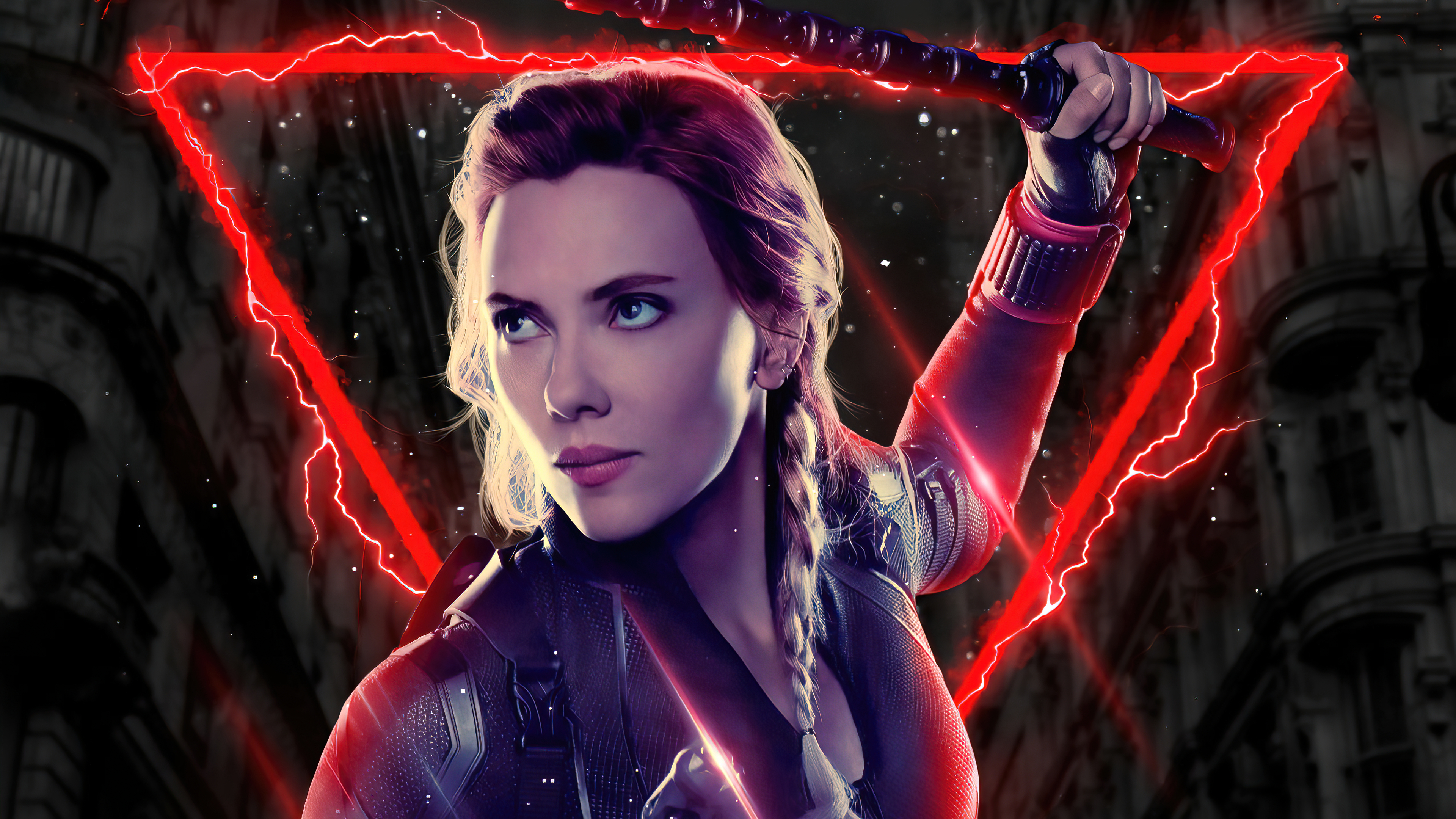 Black Widow 4K Marvel Comics Natasha Romanoff HD Wallpaper