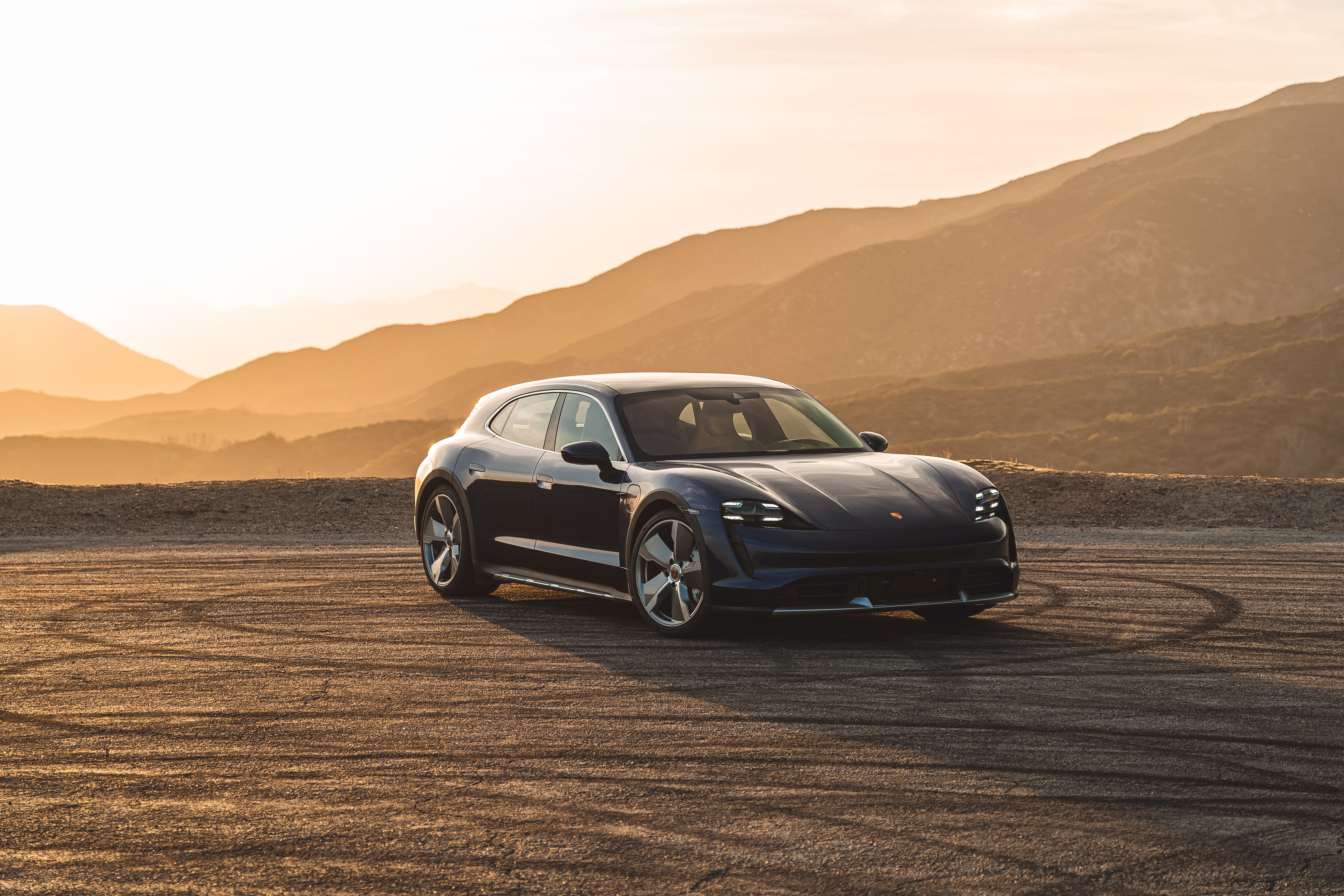Porsche Taycan Turbo S 4K HD Wallpaper