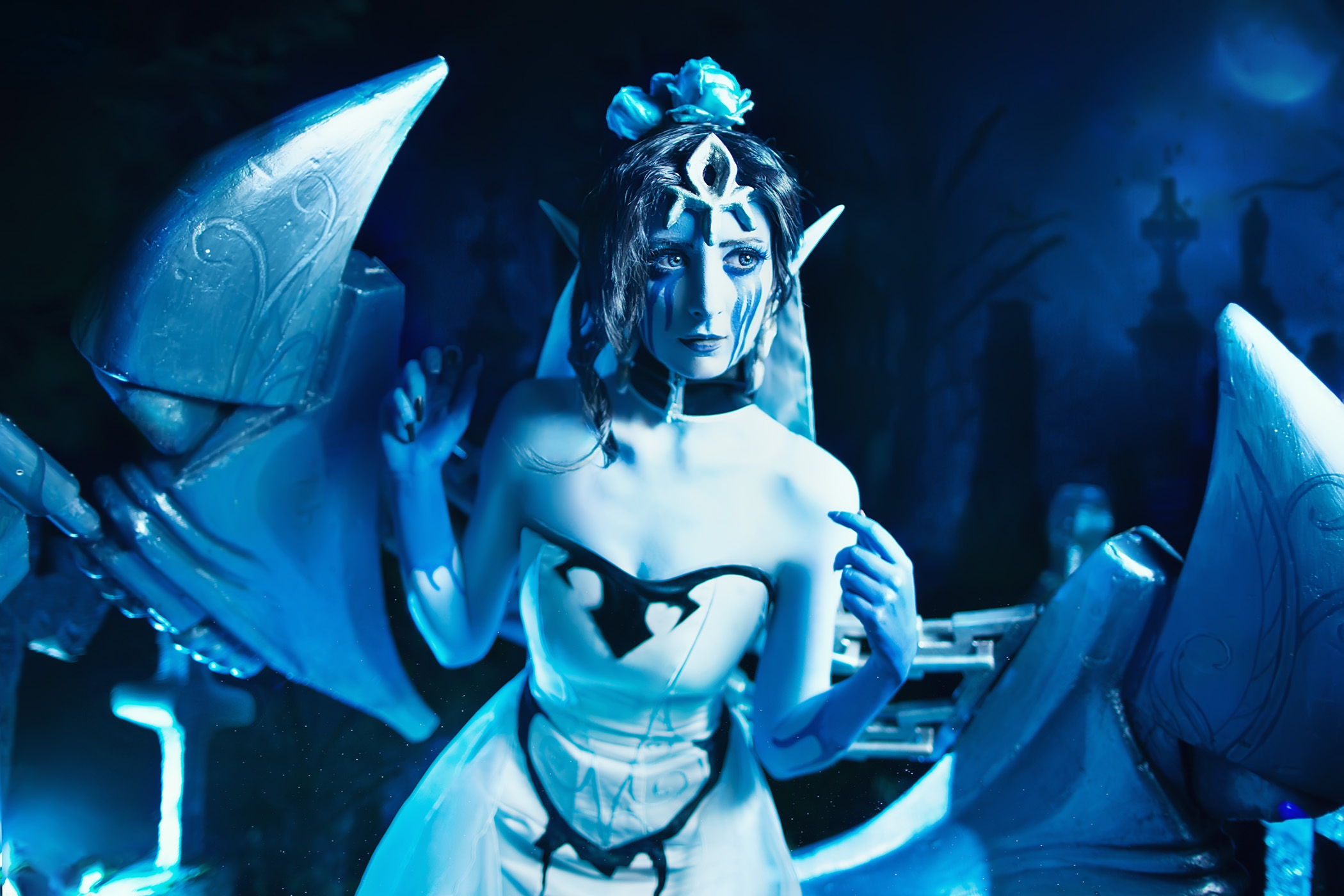 Morgana Cosplay from League of Legends HD Wallpaper