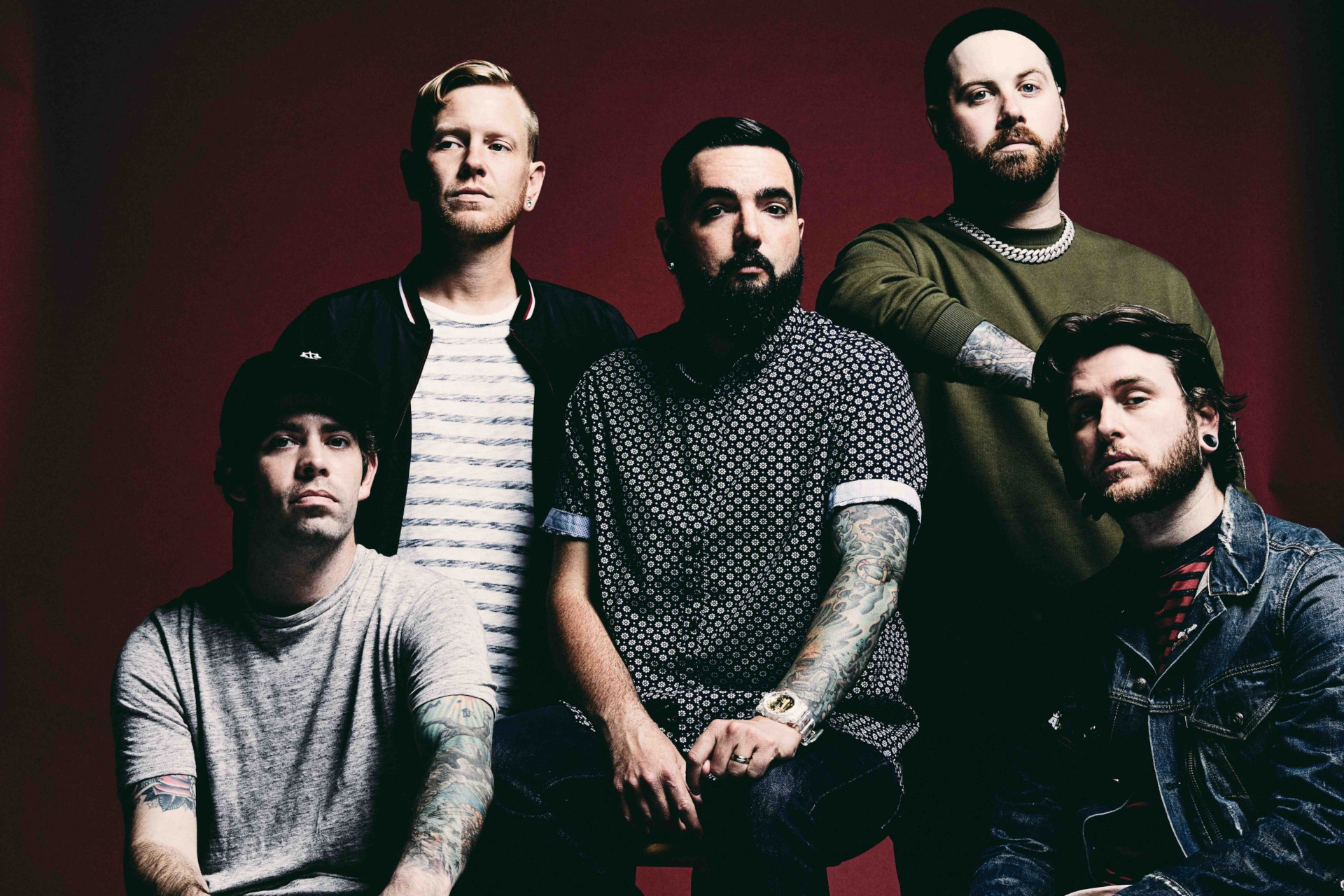 A Day To Remember band members HD Wallpaper