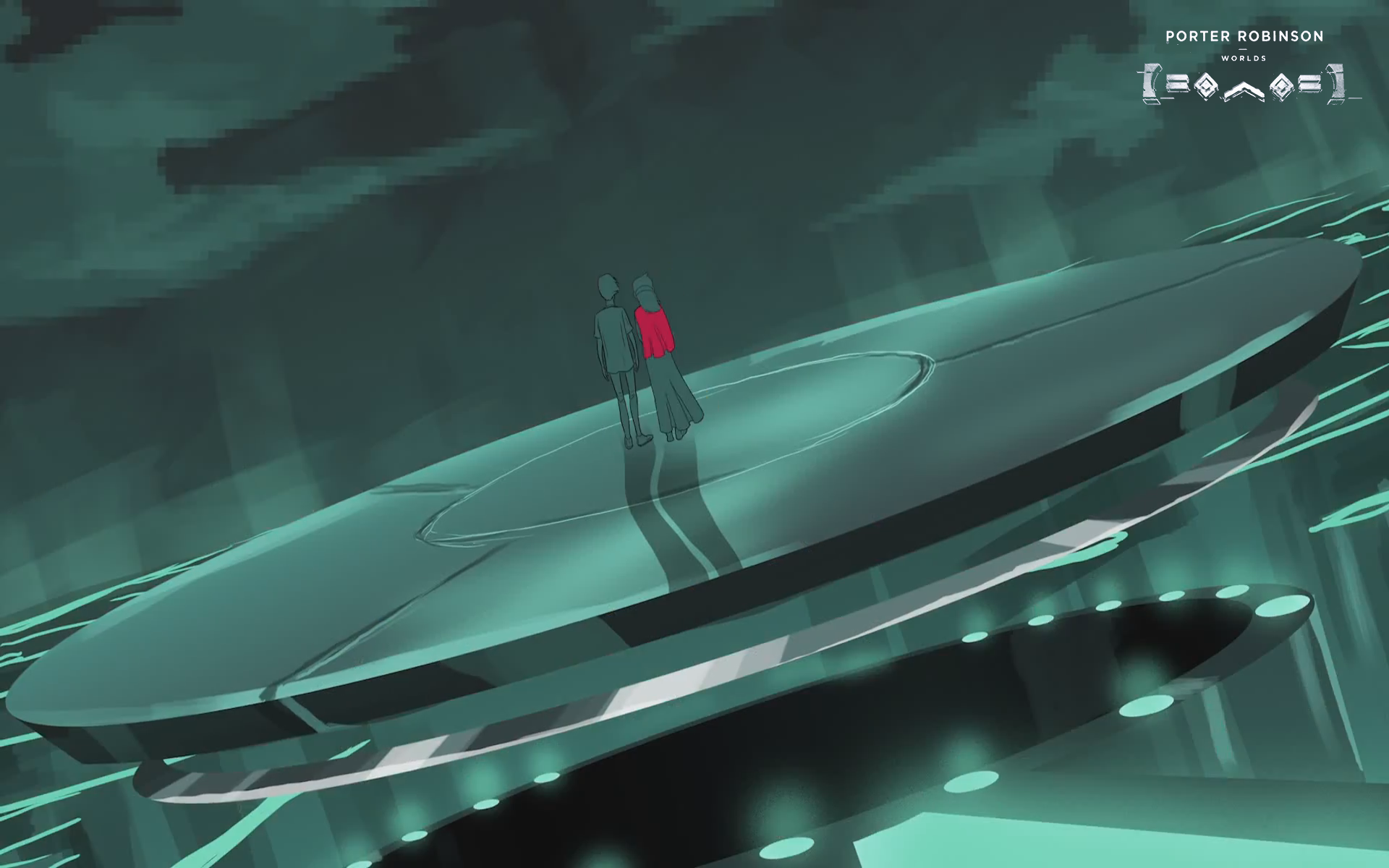 Porter Robinson Worlds Album Art HD Wallpaper