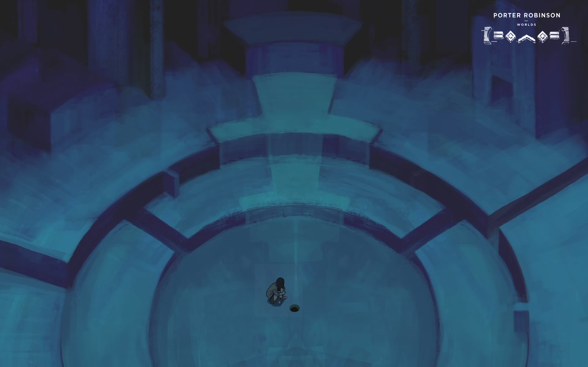 Porter Robinson Worlds Album Art HD Wallpaper