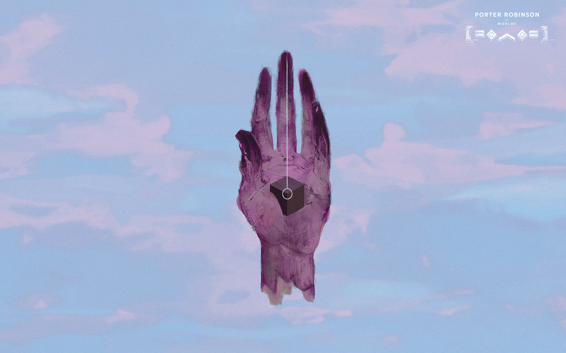 Porter Robinson Worlds Album Art HD Wallpaper