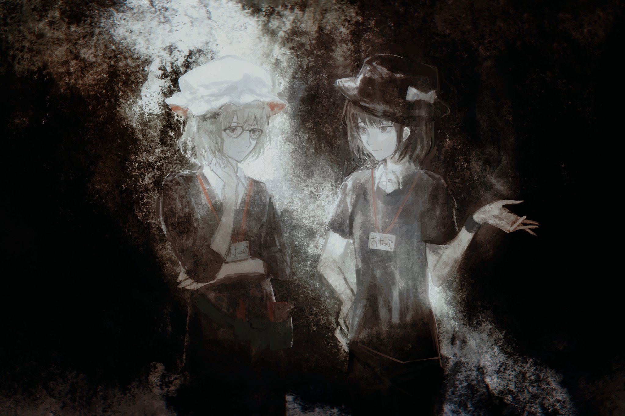 Renko Usami and Maribel Hearn HD Wallpaper