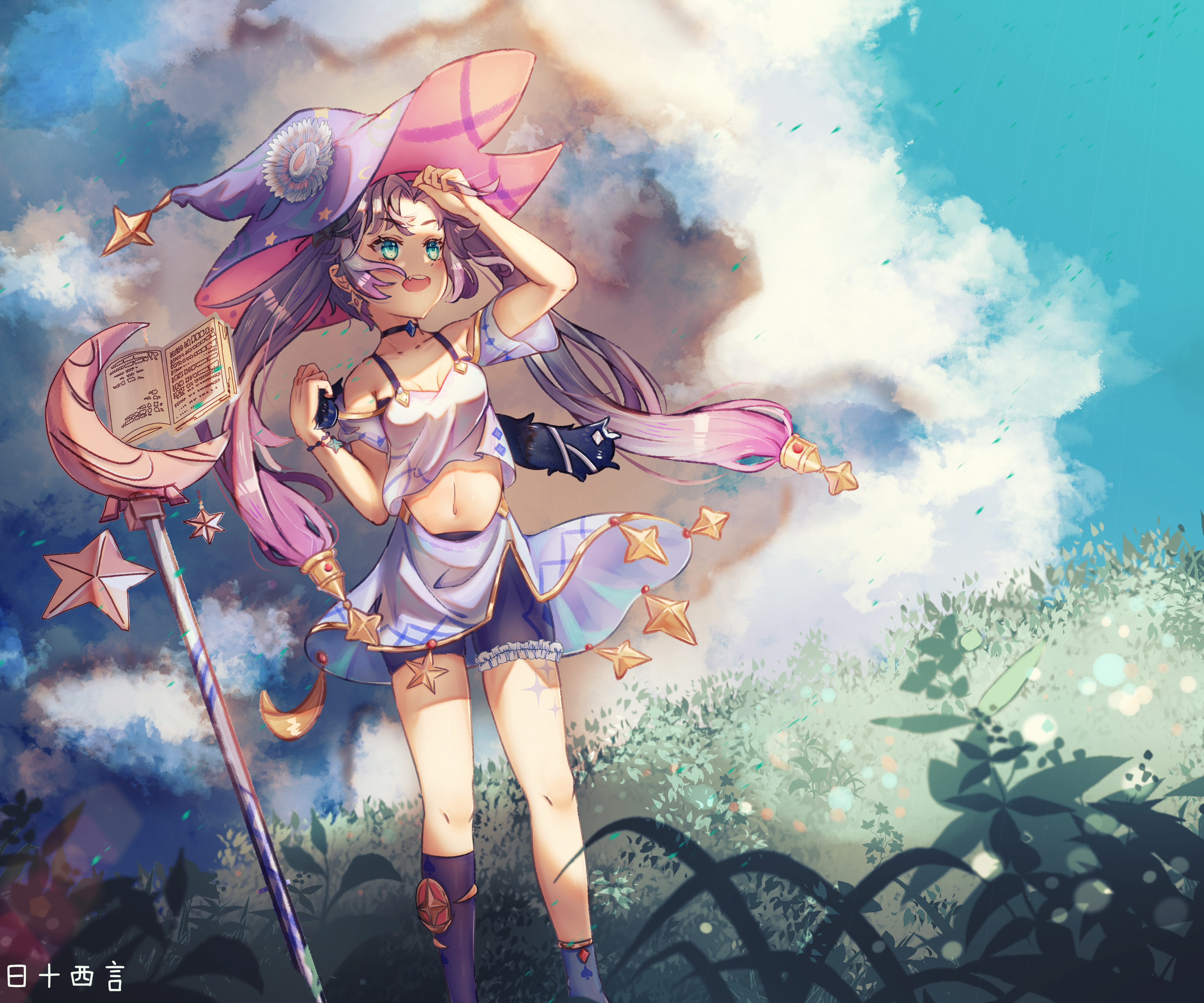 Mona (Genshin Impact) 4K HD Wallpaper