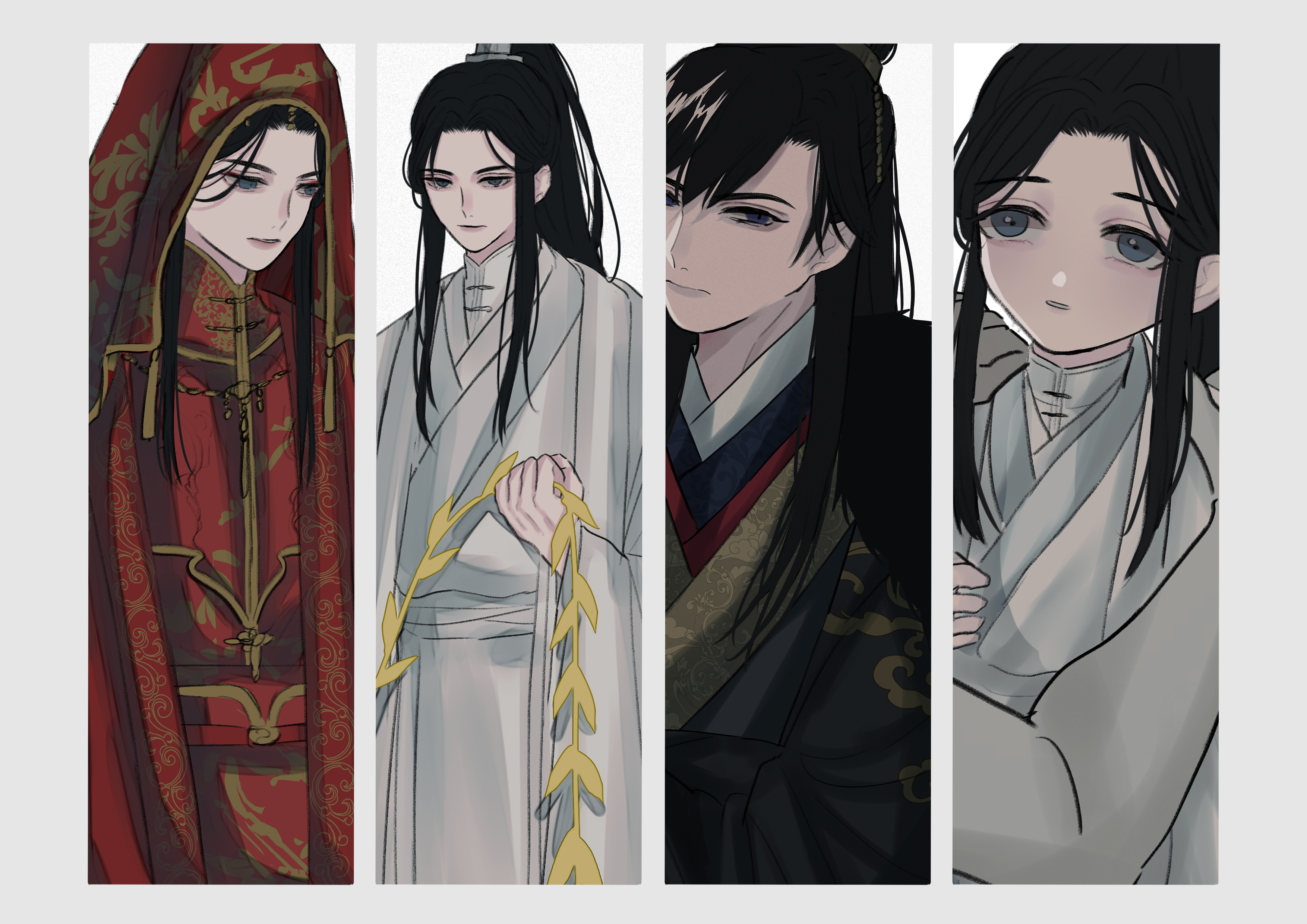 The Husky and His White Cat Shizun Chu WanNing HD Wallpaper
