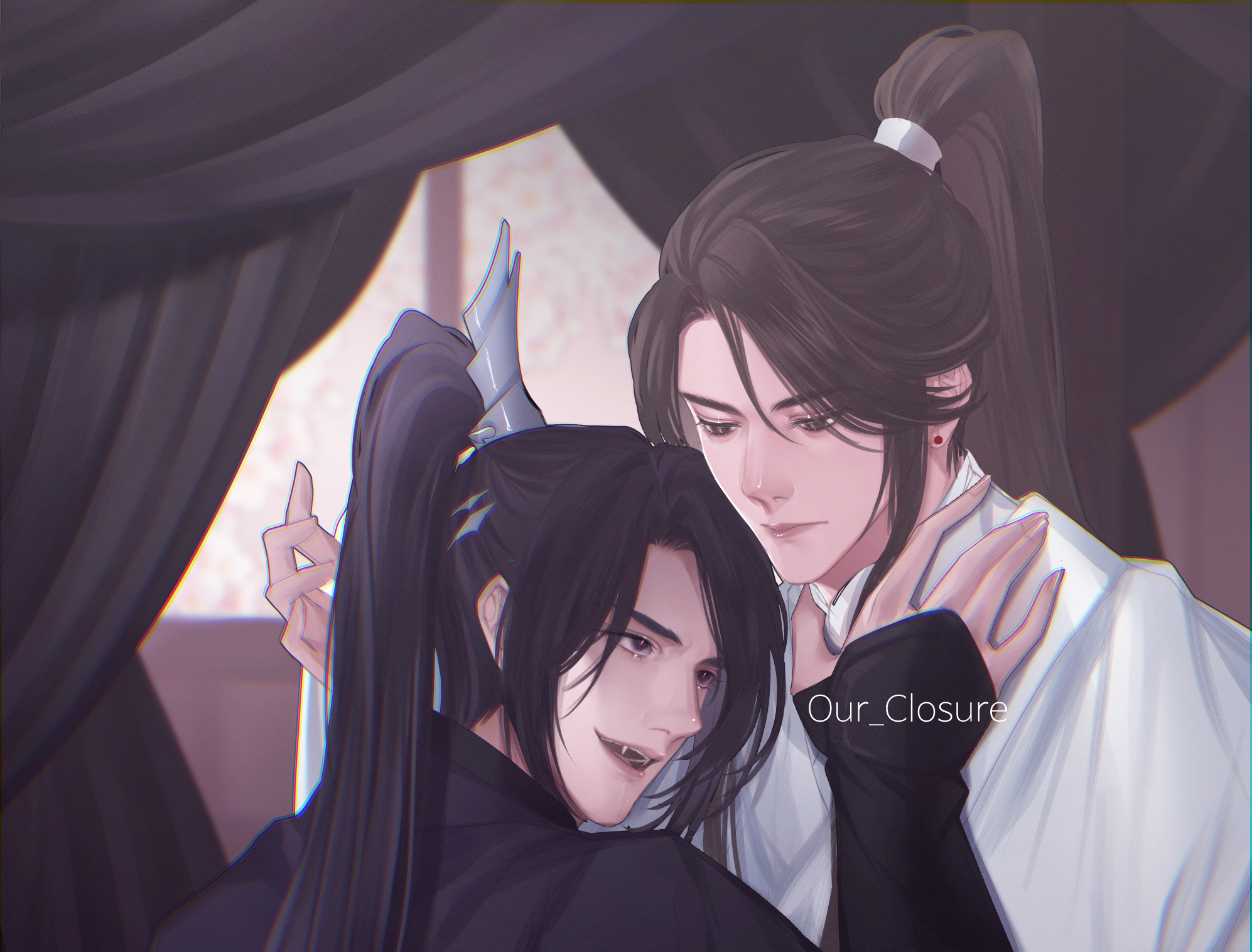 Chu WanNing and Mo Ran from The Husky And His White Cat Shizun HD Wallpaper
