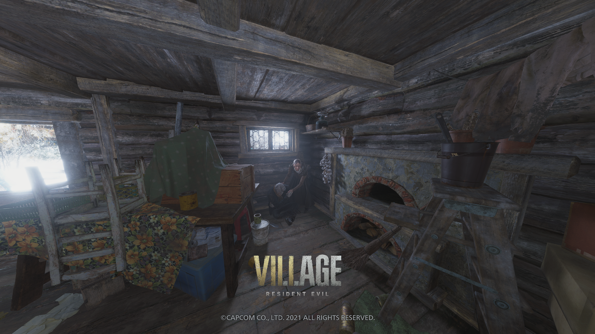 Resident Evil Village Title Screen HD Wallpaper