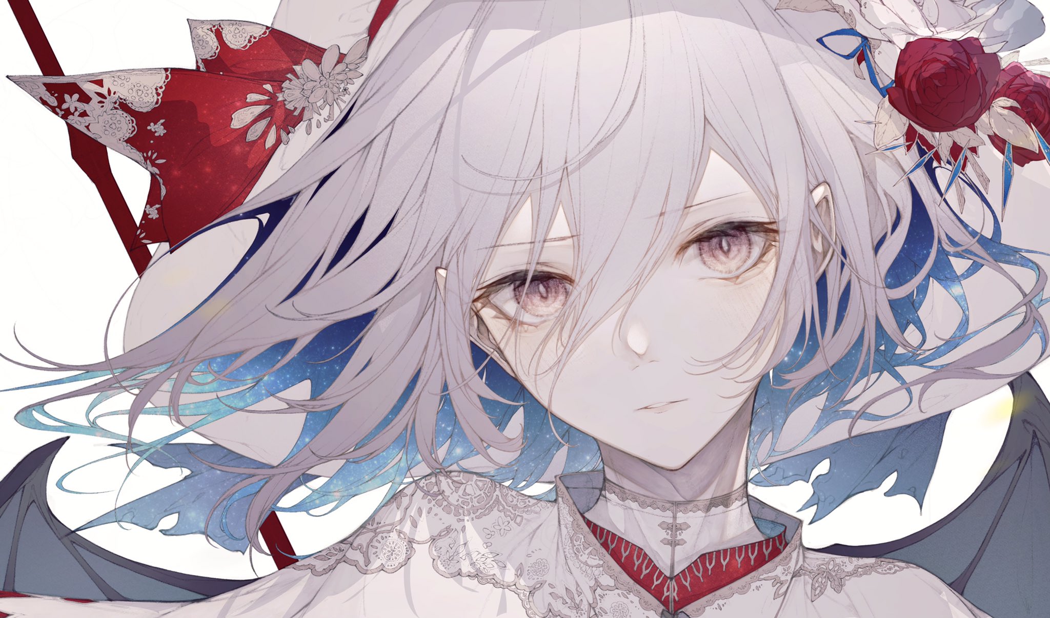 Remilia Scarlet from Touhou Project HD Wallpaper