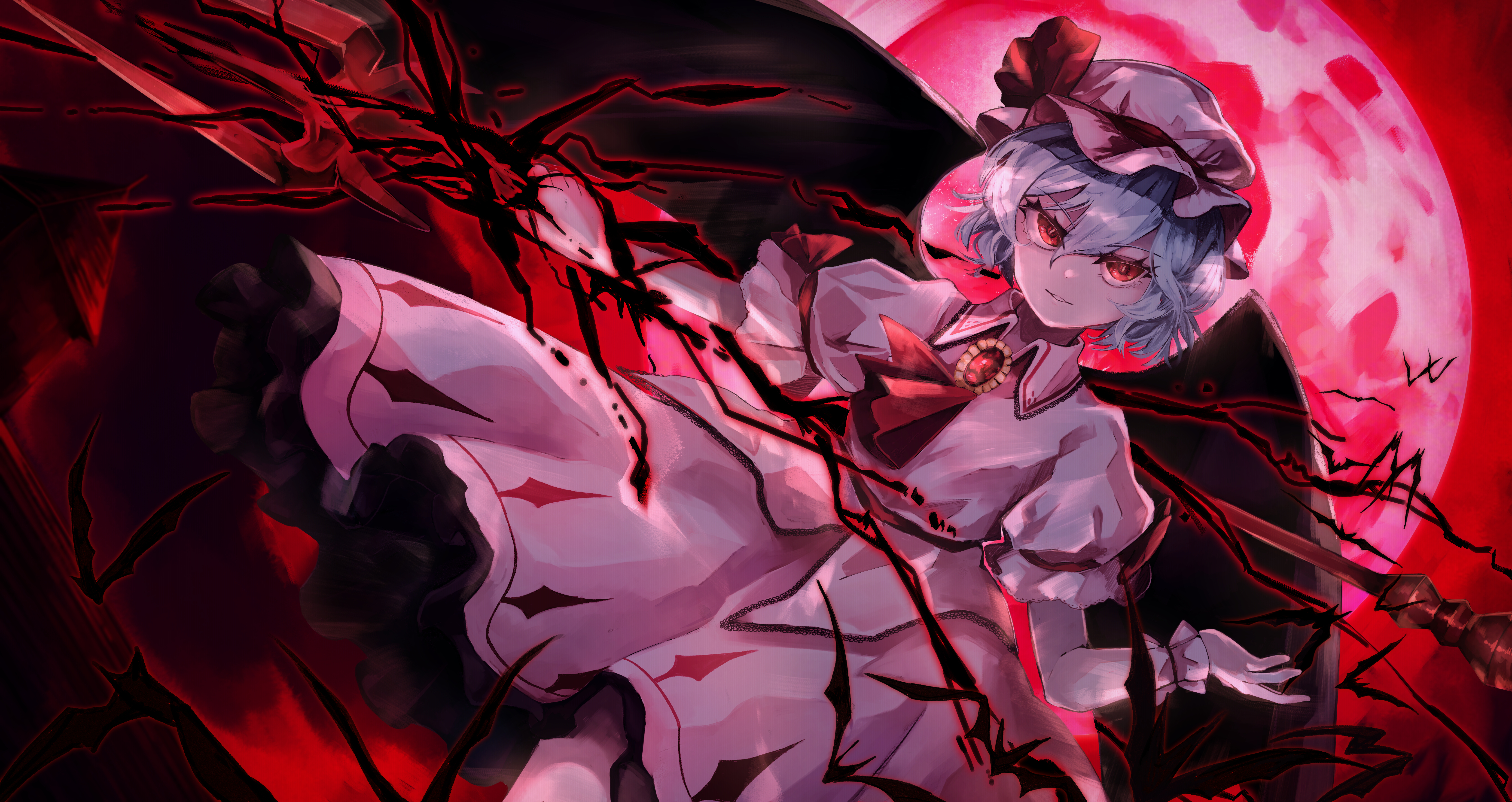 Remilia Scarlet from Touhou 4K HD Wallpaper