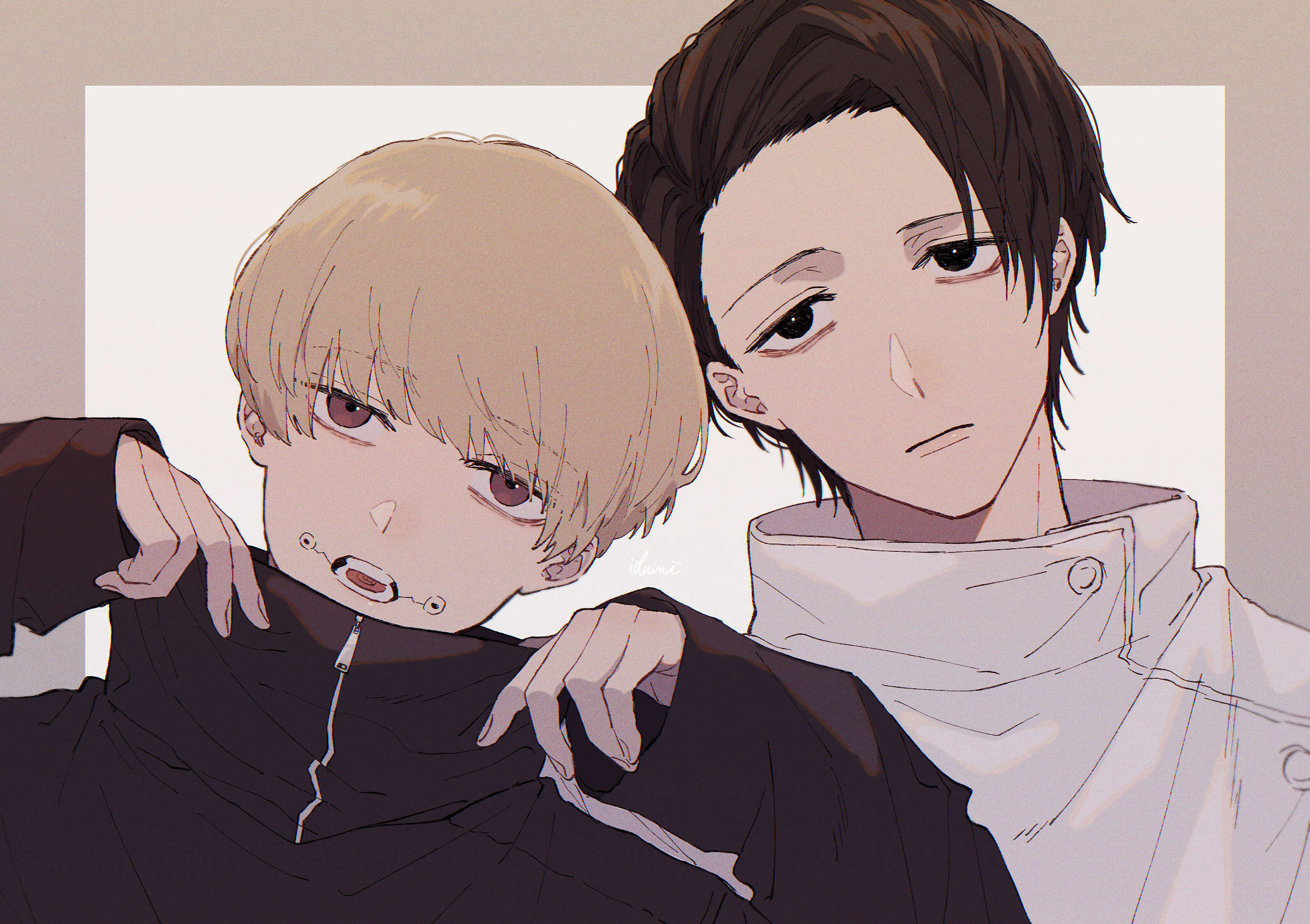 Yuta Okkotsu and Toge Inumaki HD Wallpaper