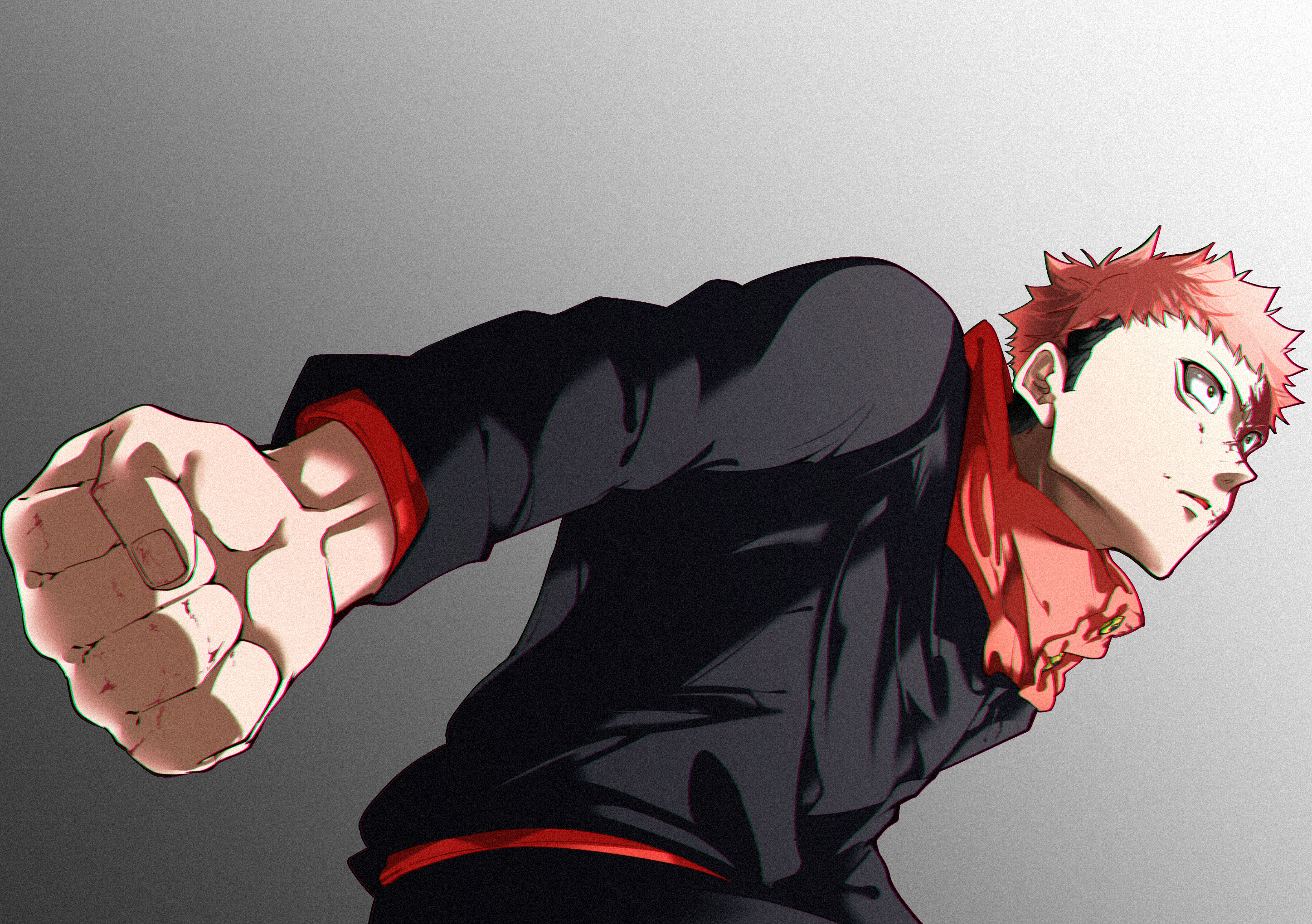 Yuji Itadori from Jujutsu Kaisen HD Wallpaper
