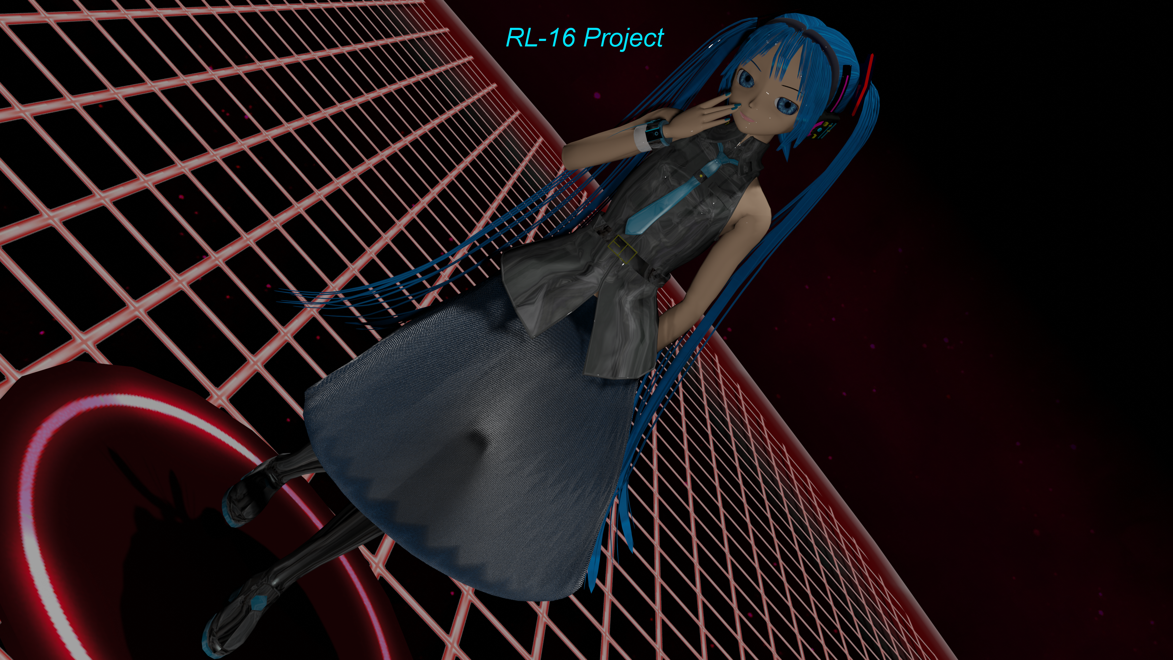 Hatsune Miku in RL-16 Project HD Wallpaper