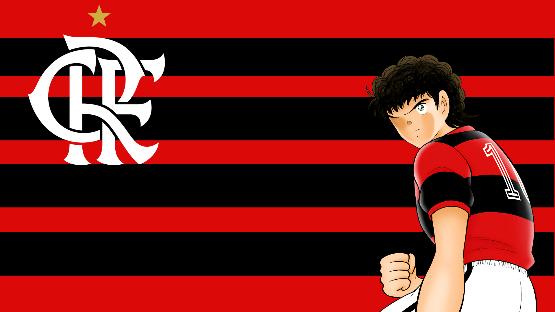 Carlos Santana and Flamengo Flag HD Wallpaper