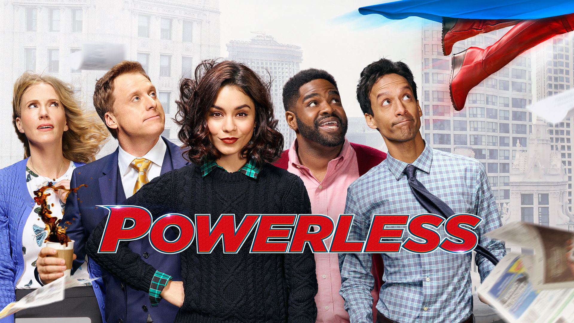 Powerless TV Series Poster HD Wallpaper