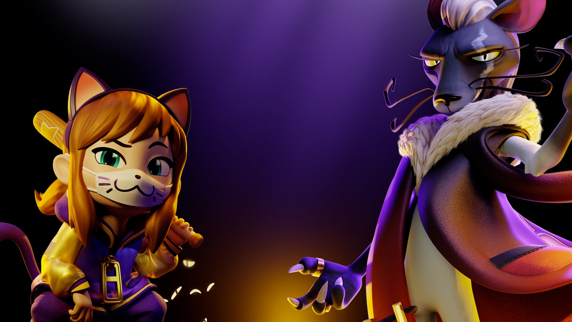 A Hat in Time characters HD Wallpaper