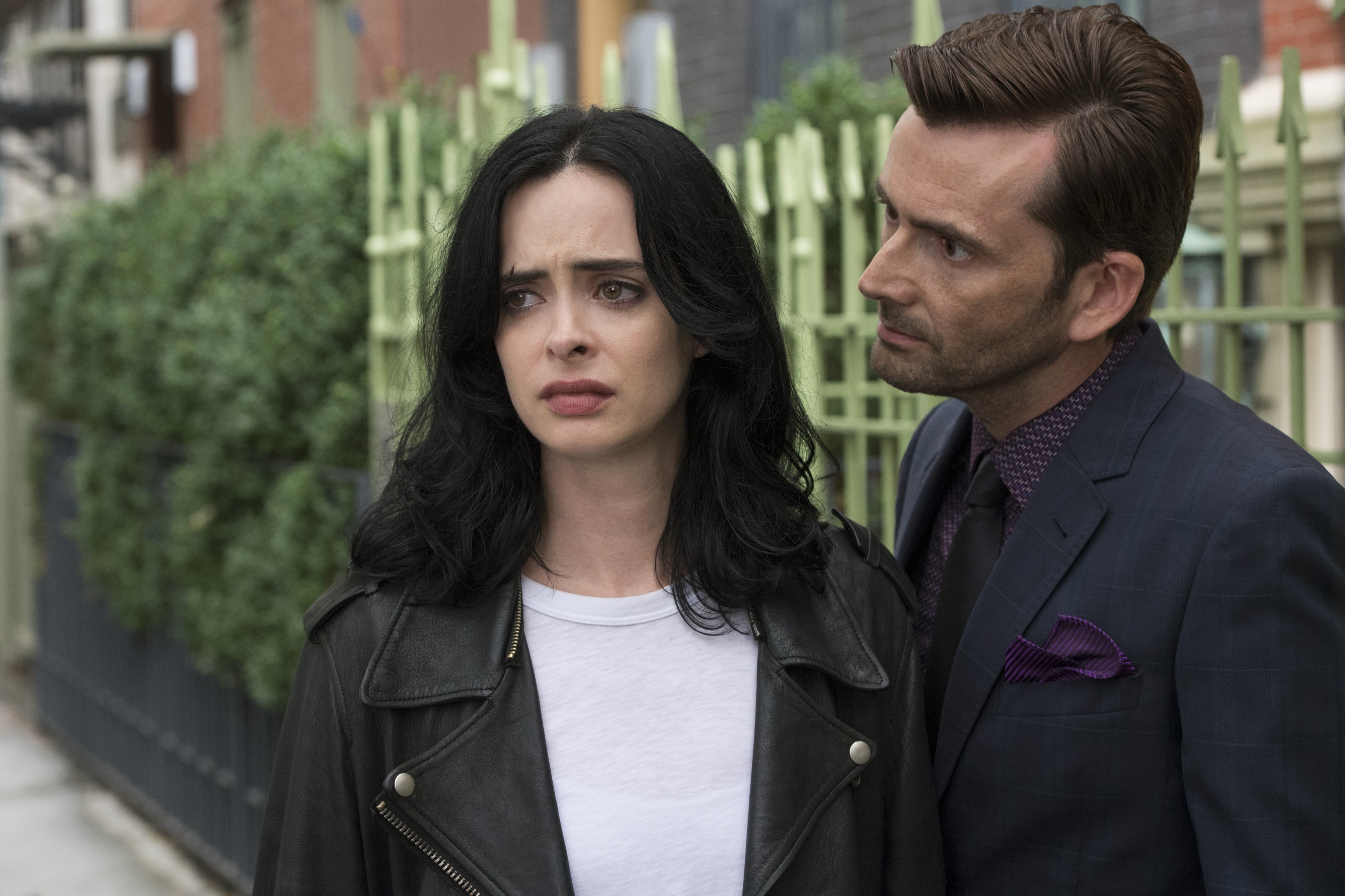 Jessica Jones and Kilgrave HD Wallpaper