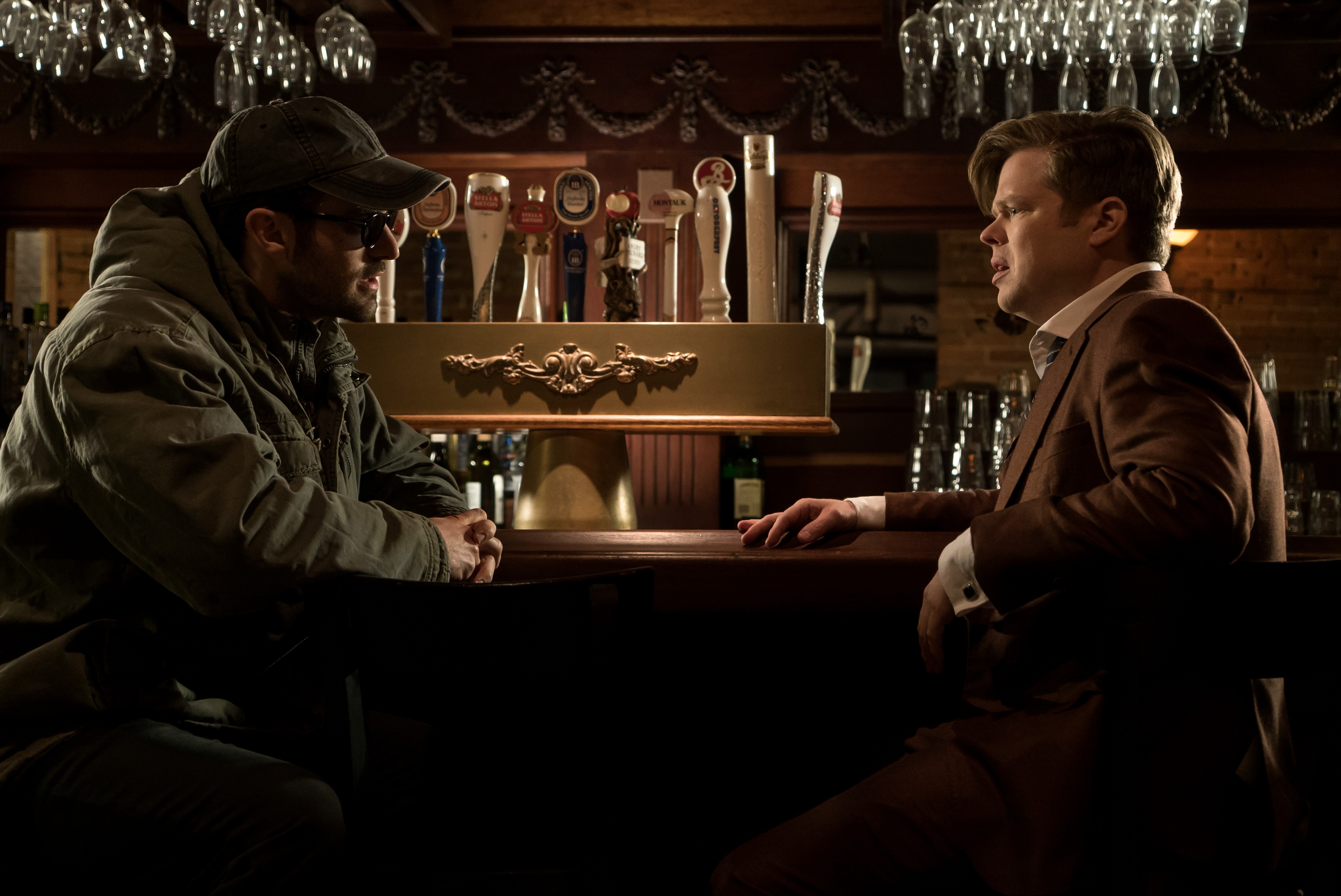 Foggy Nelson and Matt Murdock at a Bar HD Wallpaper