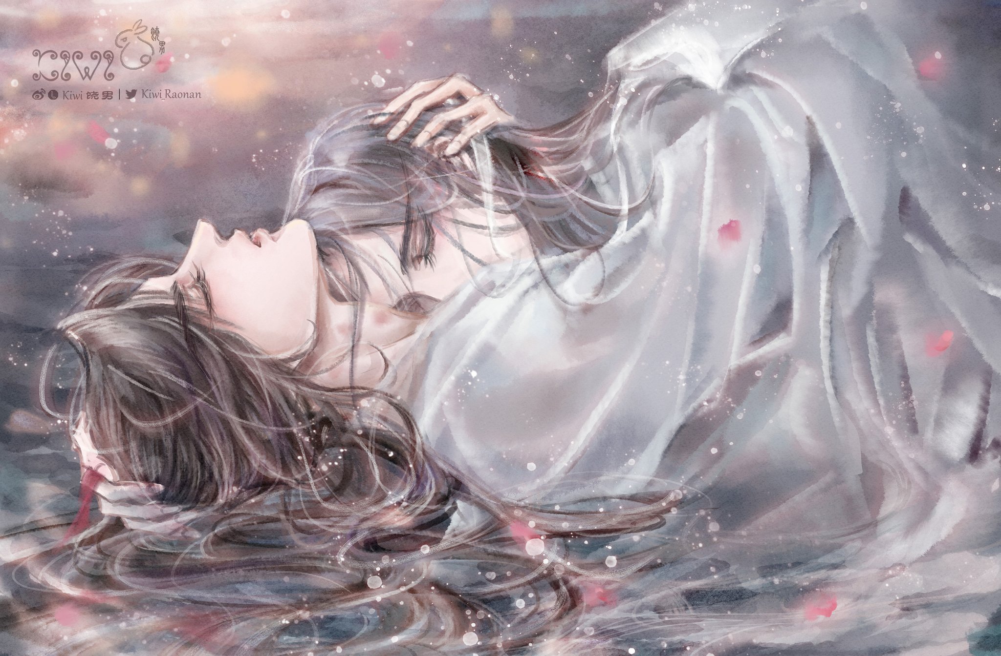 Lan Wangji and Wei Wuxian in Mo Dao Zu Shi HD Wallpaper