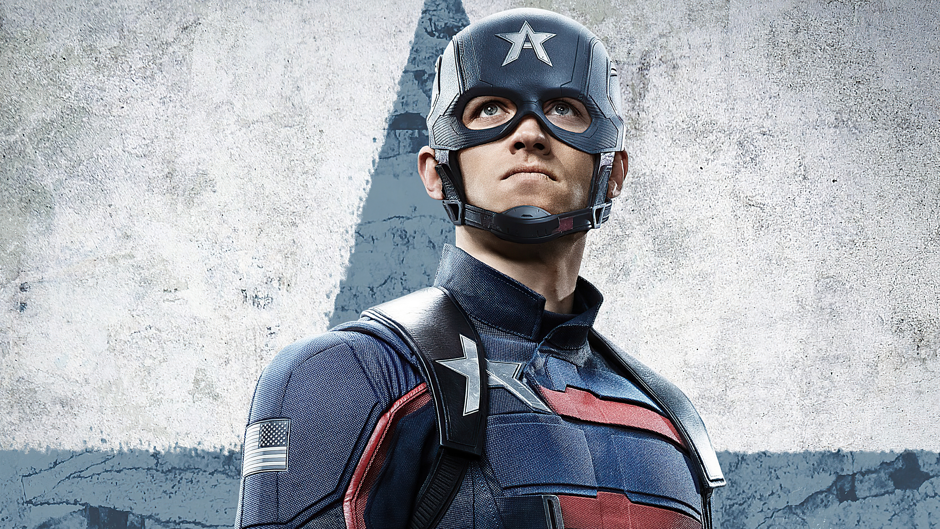 John Walker as Captain America 4K HD Wallpaper