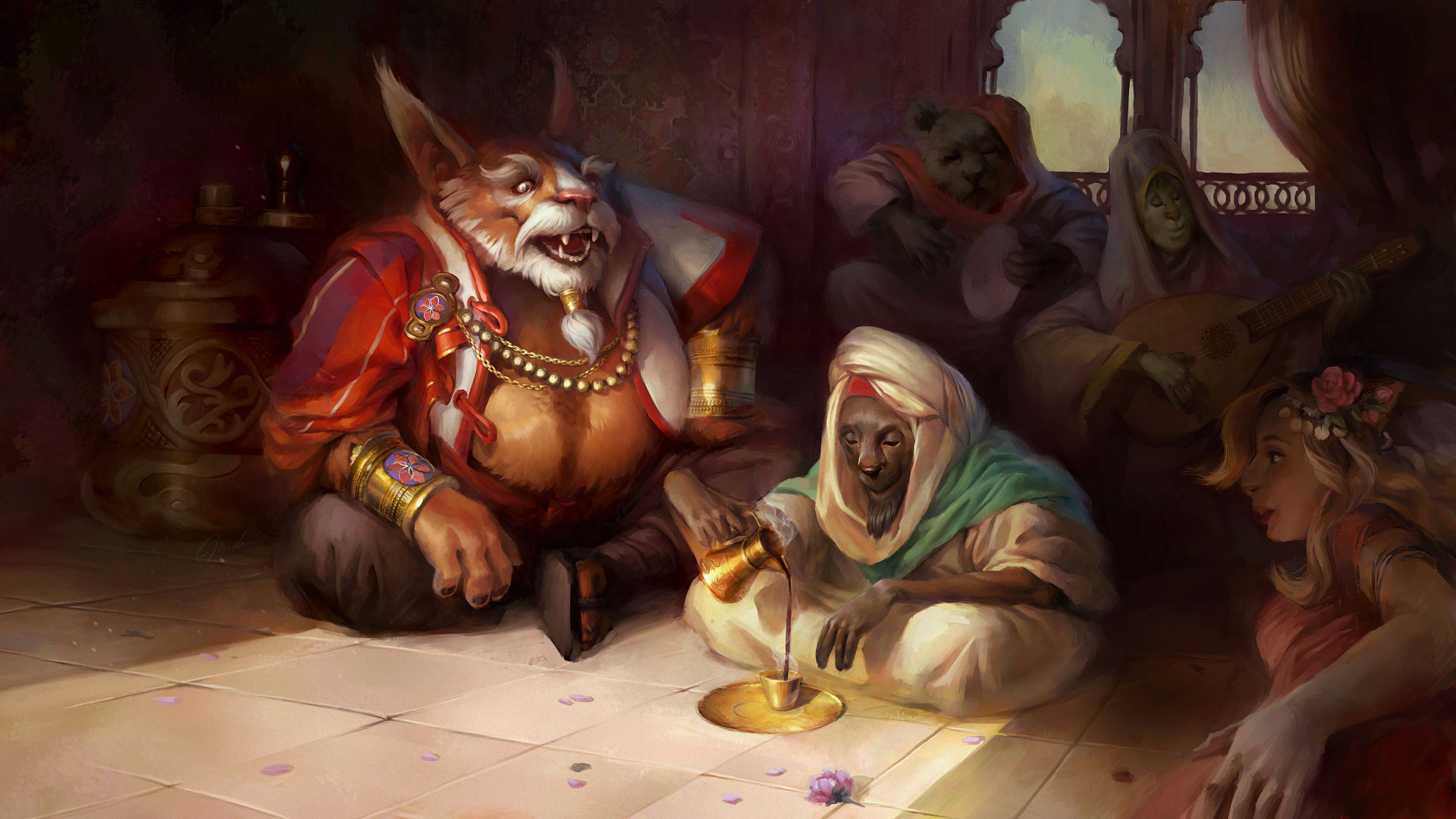 Brewmaster (DotA 2) 4K HD Wallpaper