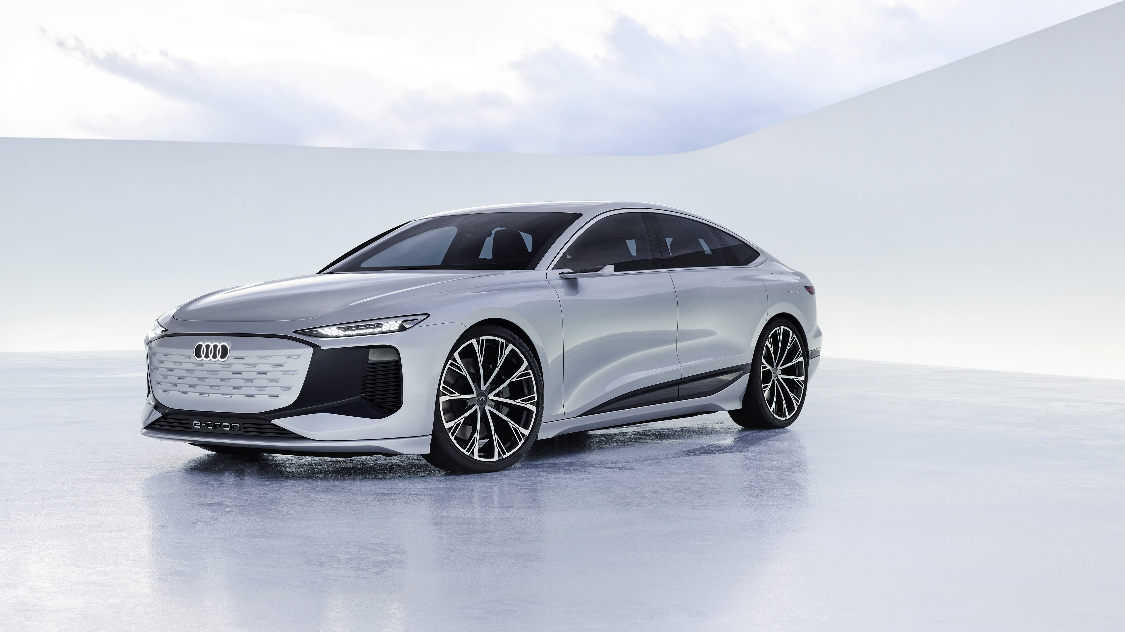Audi A6 E-Tron 4K Electric Car HD Wallpaper