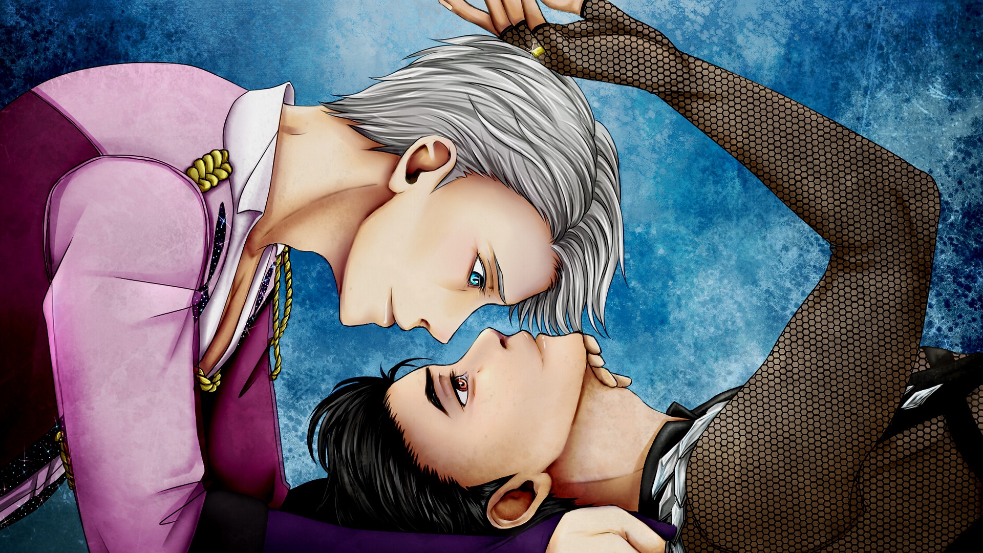 Victor Nikiforov and Yuuri Katsuki from Yuri!!! On Ice HD Wallpaper