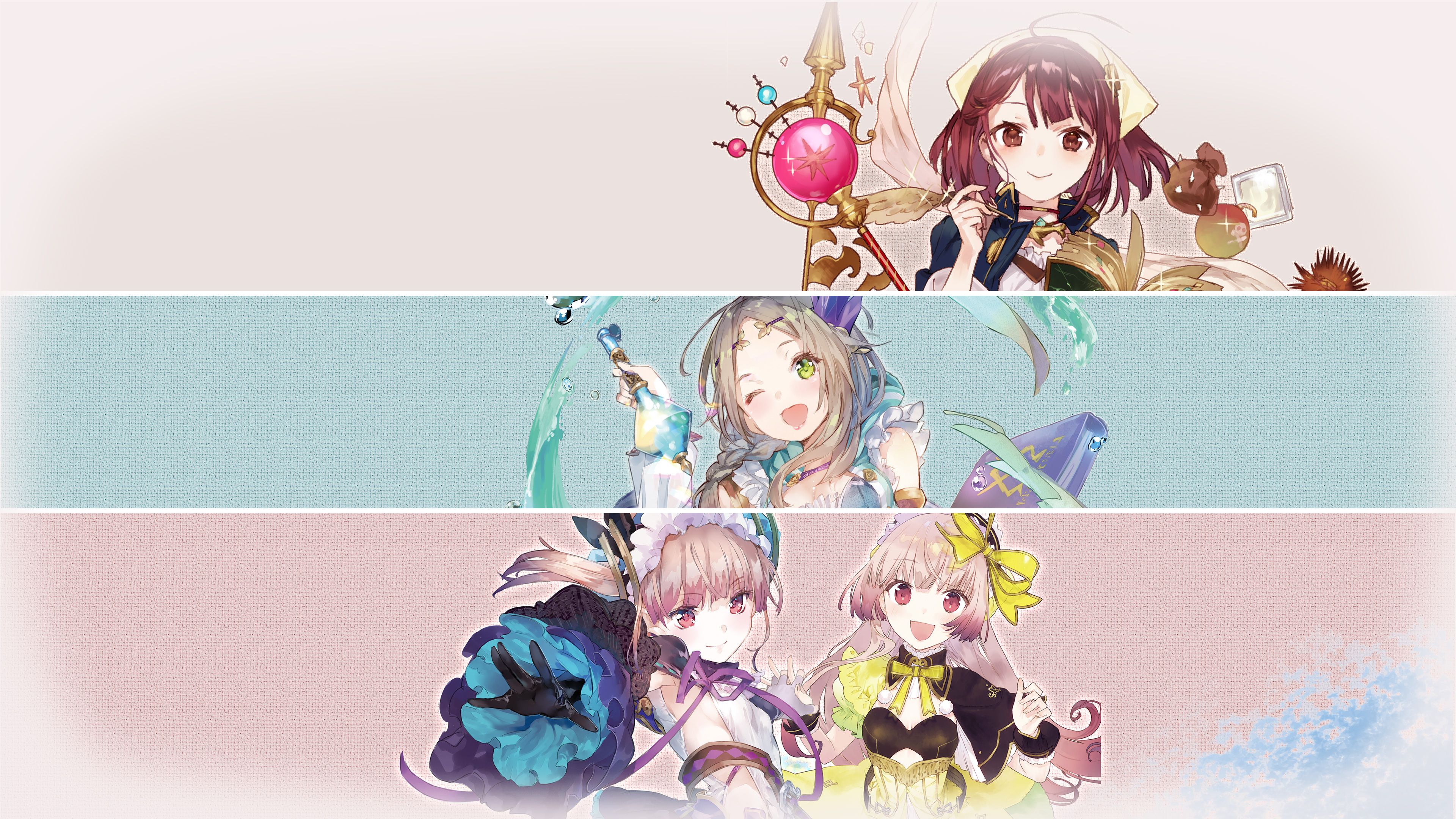 Atelier Mysterious Trilogy Deluxe Pack HD Wallpaper