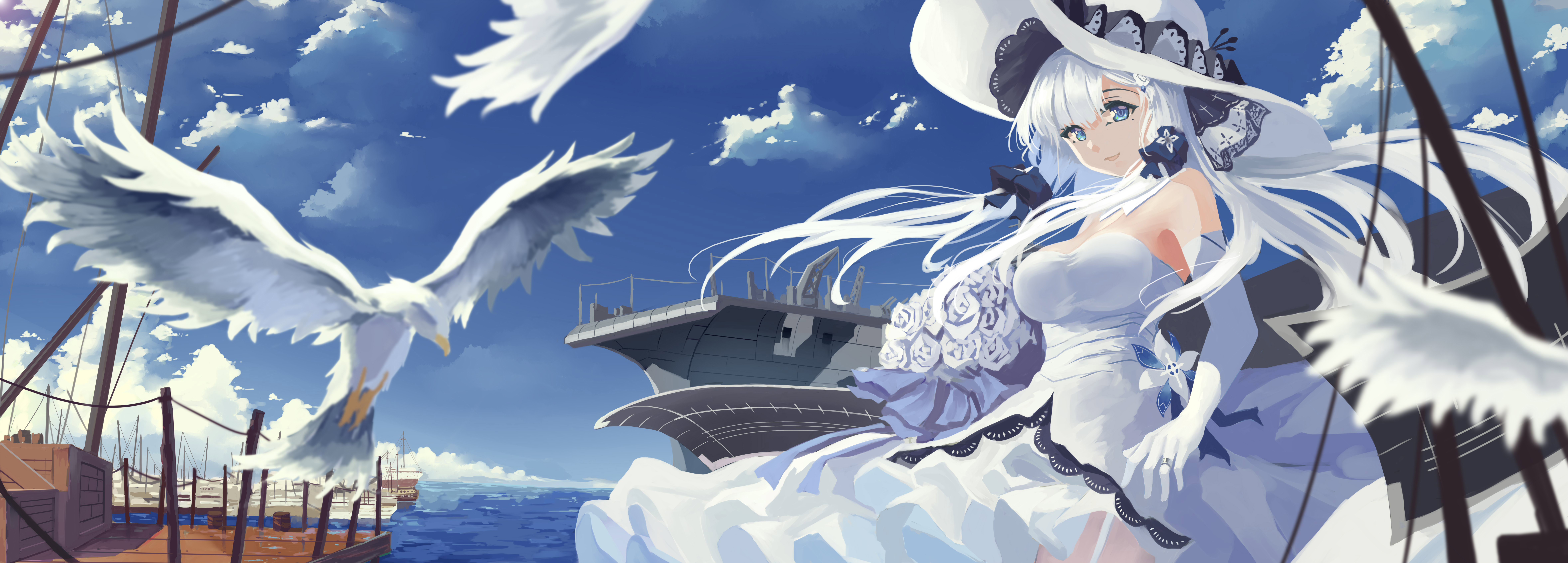 Azur Lane Illustrious 4K HD Wallpaper