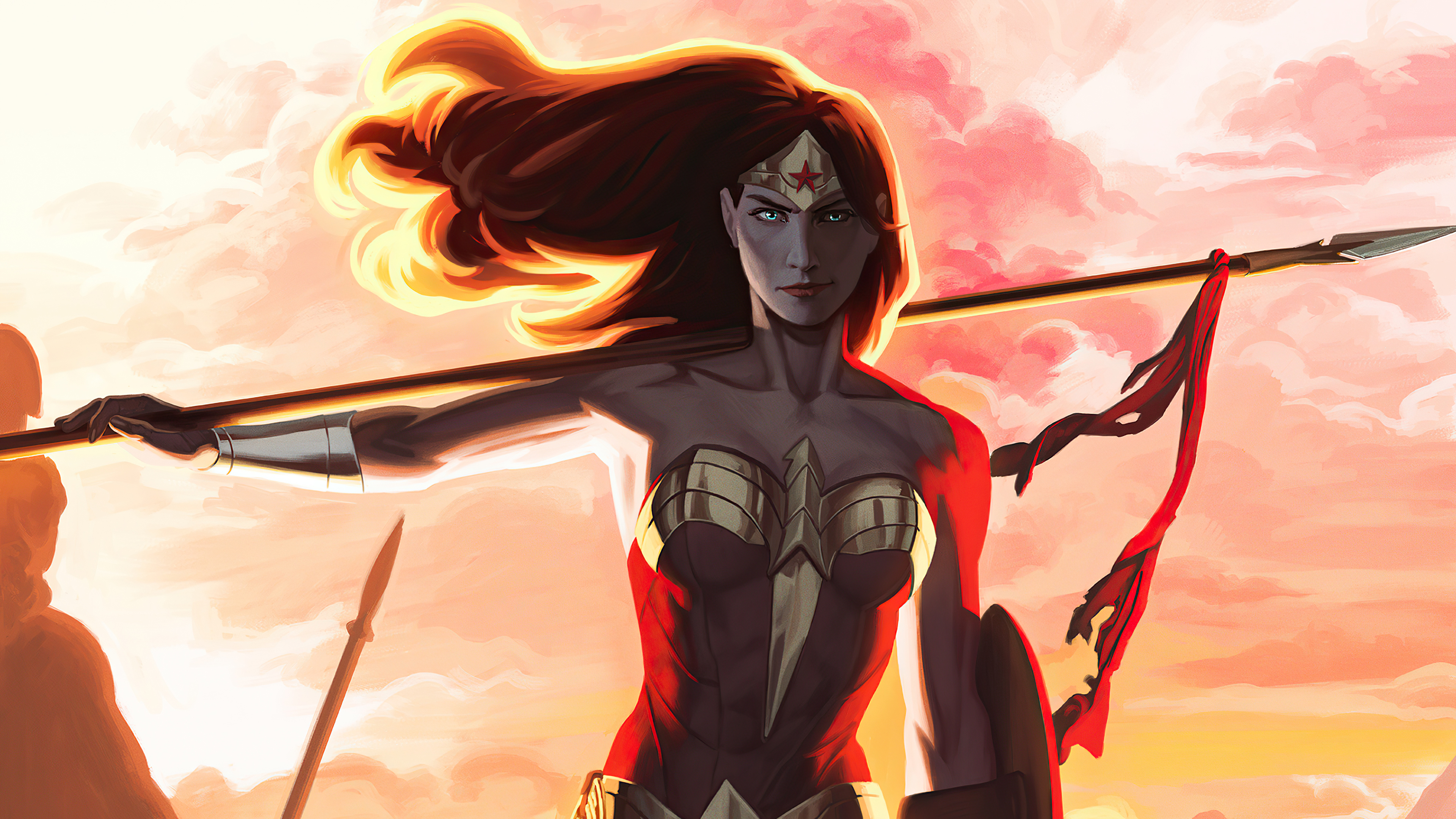 Wonder Woman 4K DC Comics HD Wallpaper