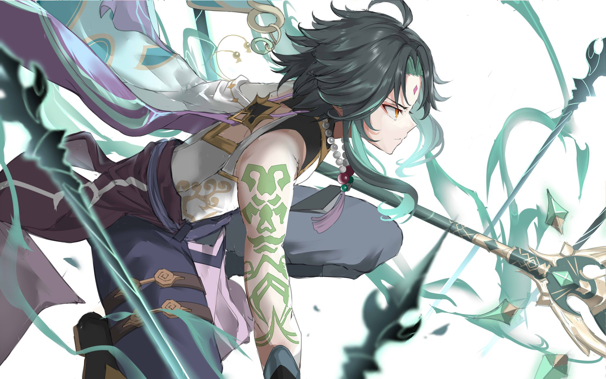 Xiao Character from Genshin Impact HD Wallpaper