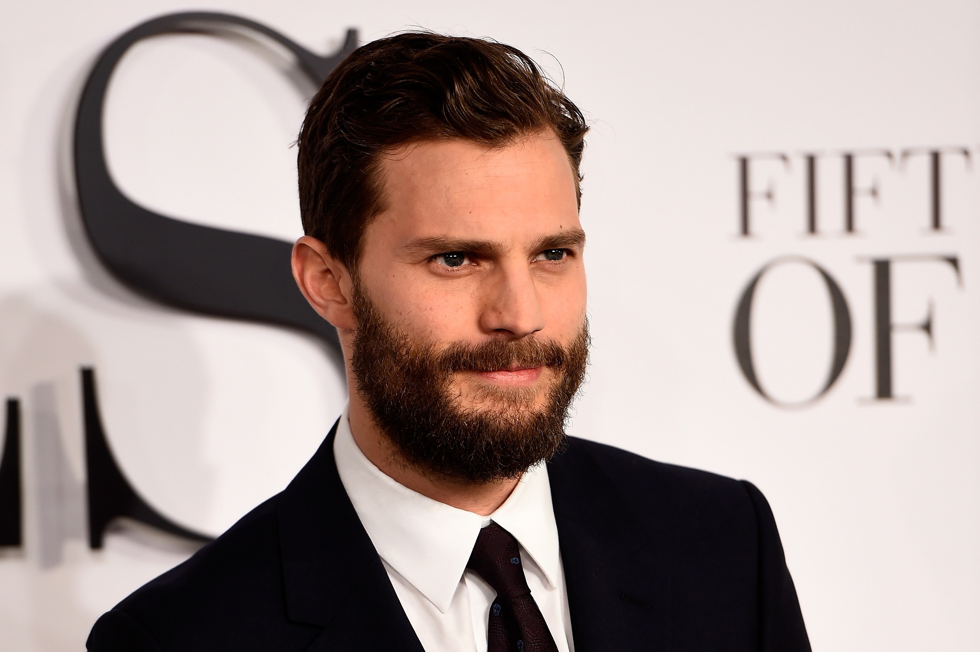 Jamie Dornan at Fifty Shades of Grey premiere HD Wallpaper