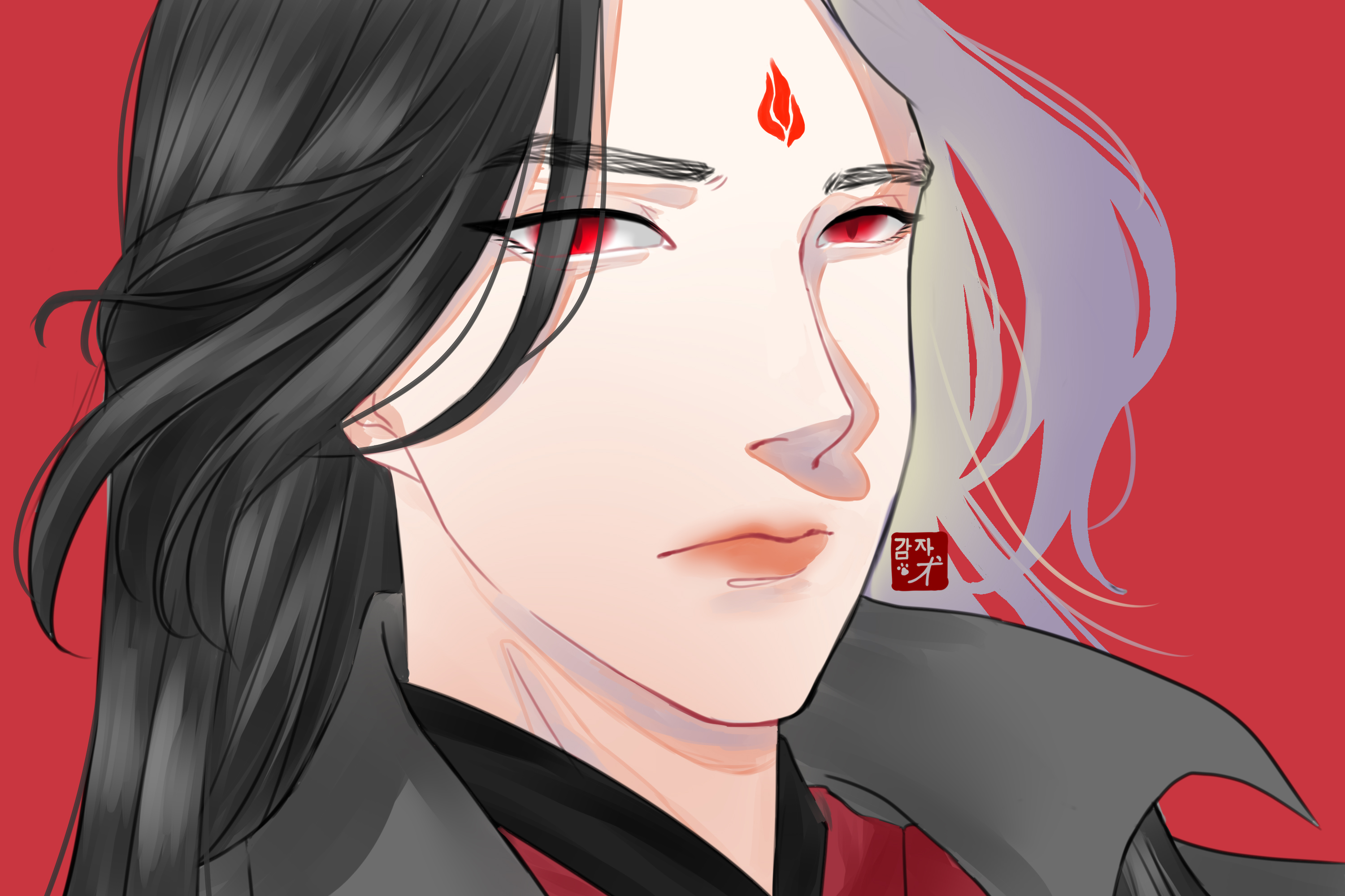Luo Binghe from The Scum Villains Self-Saving System HD Wallpaper