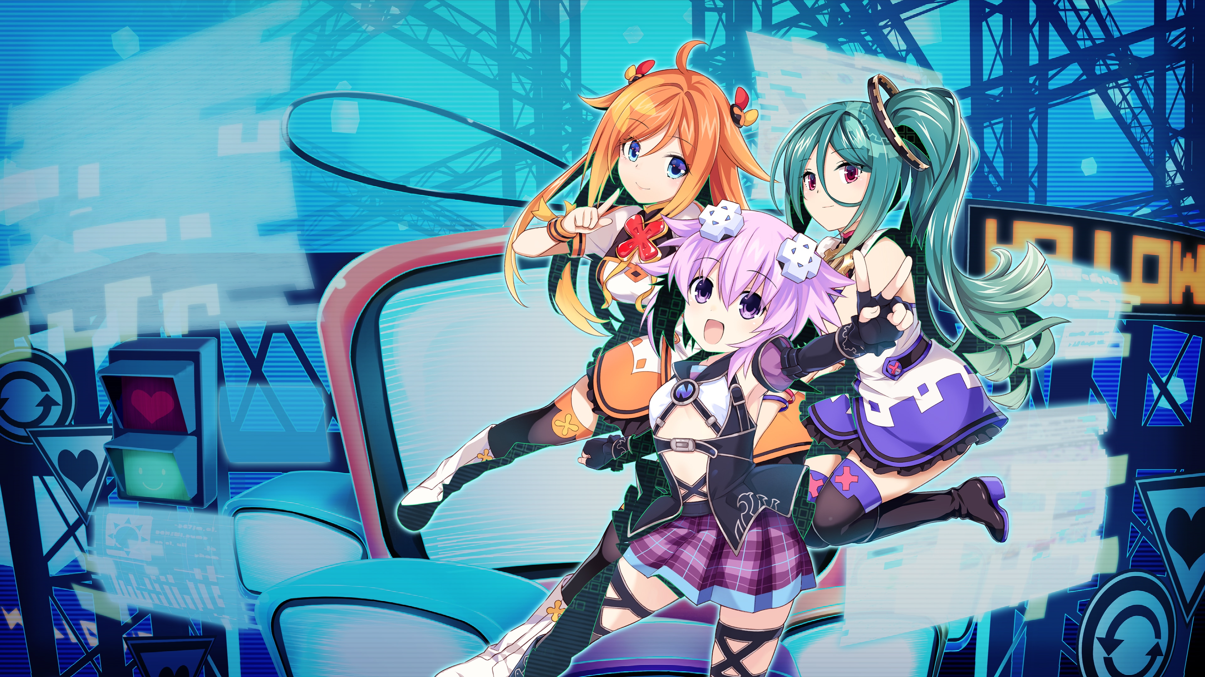 Neptunia Virtual Stars HD Wallpaper