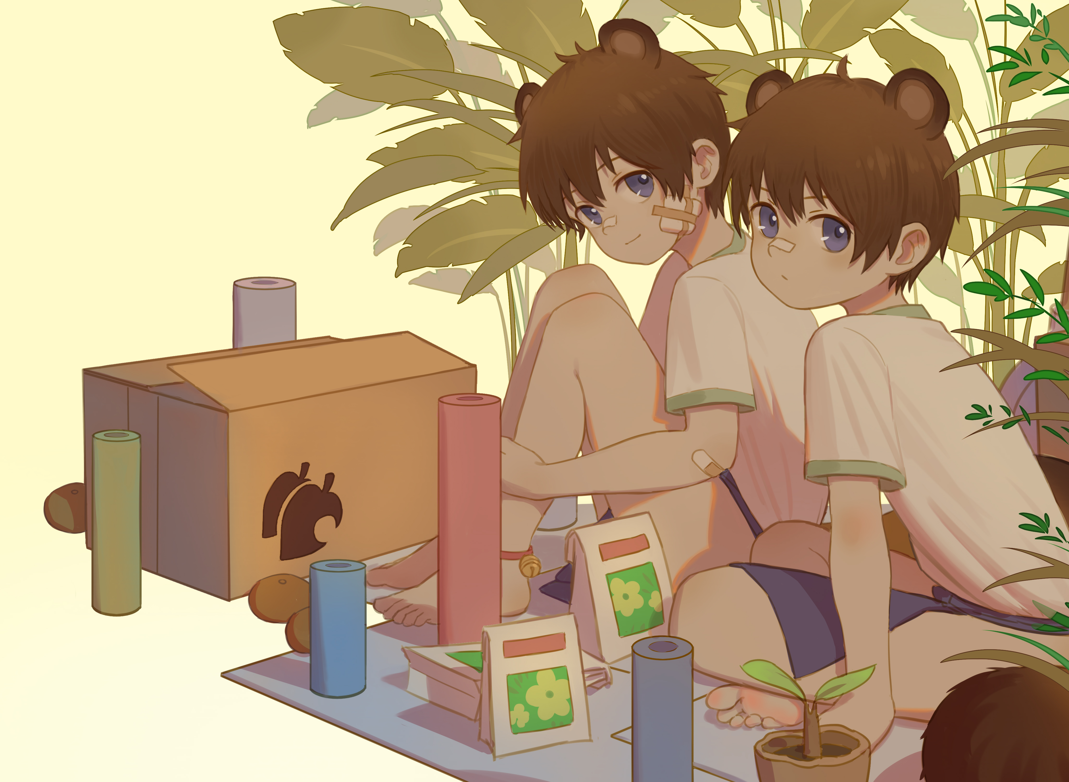 Timmy and Tommy from Animal Crossing 4K HD Wallpaper