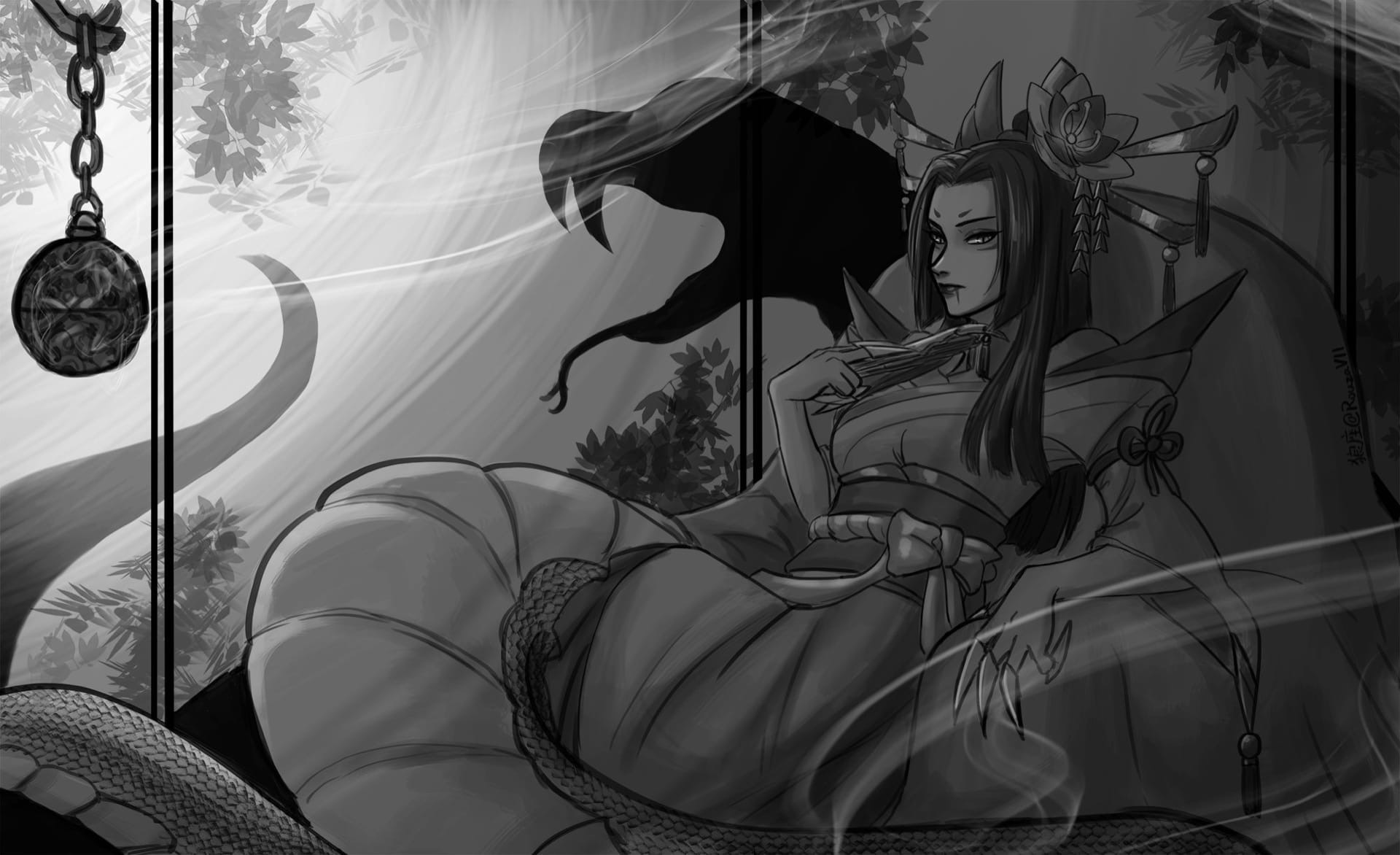 Cassiopeia from League of Legends HD Wallpaper