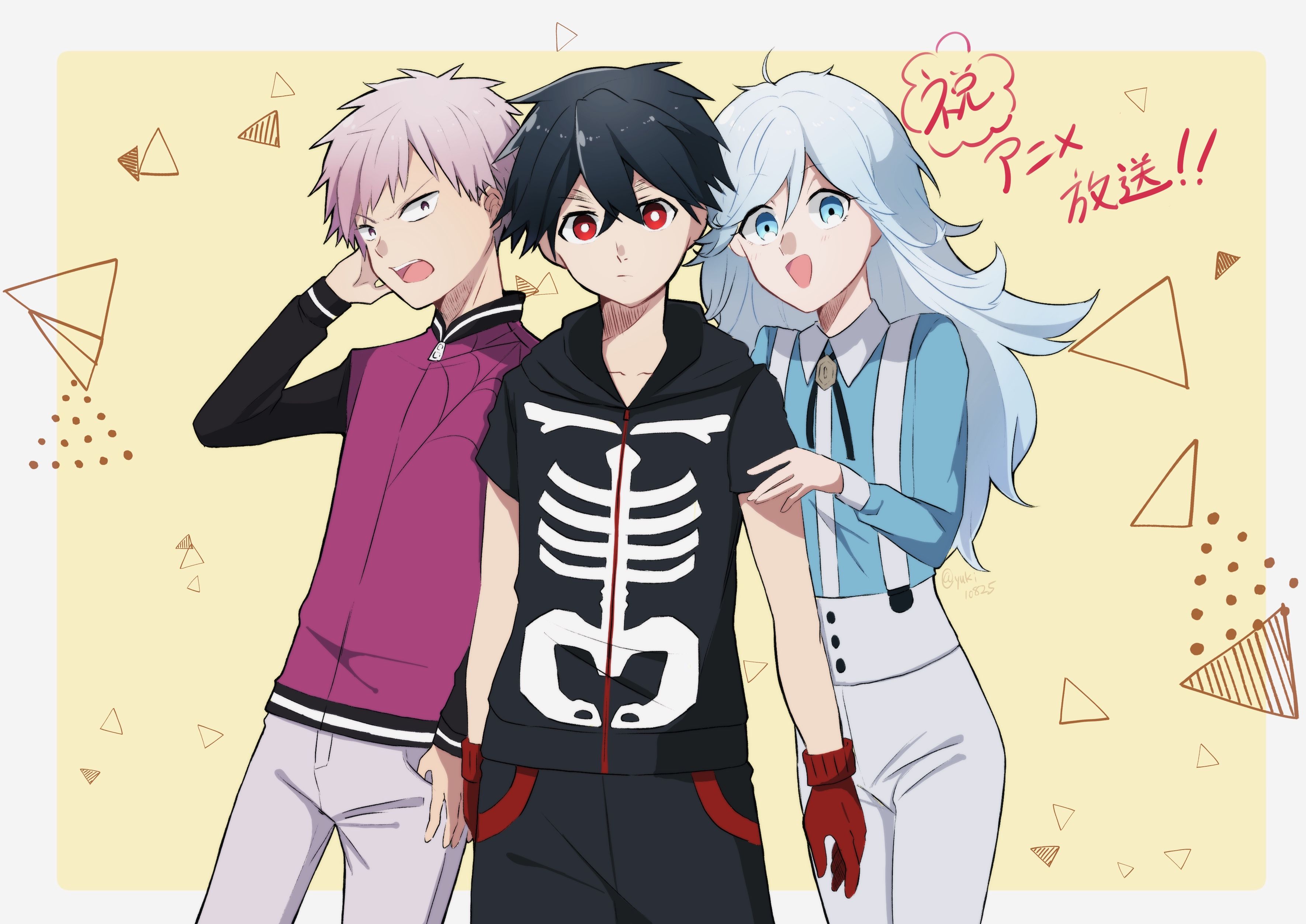Kemono Jihen Characters with Anime Broadcast Announcement HD Wallpaper
