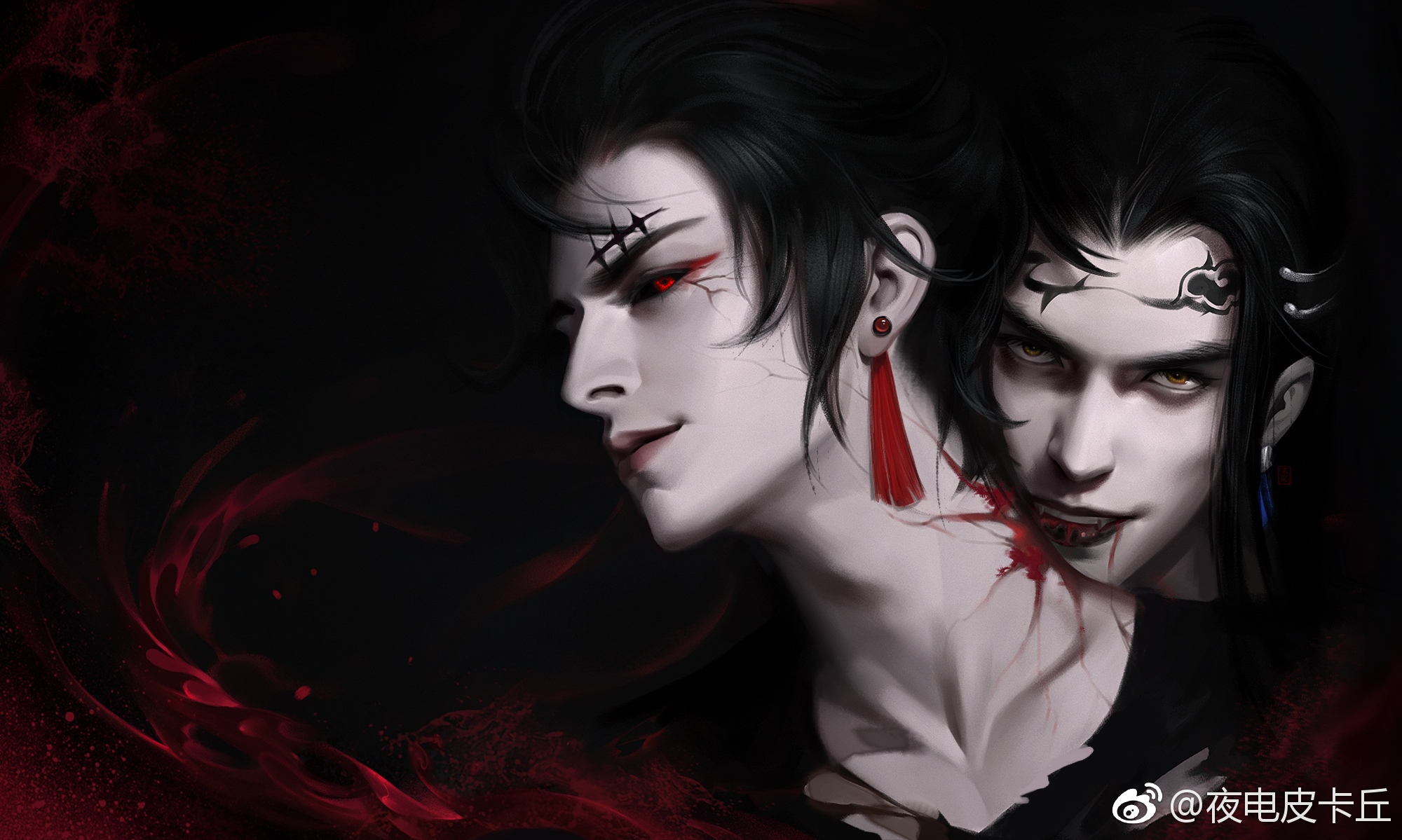 Mo Dao Zu Shi: Lan Wangji and Wei Wuxian HD Wallpaper
